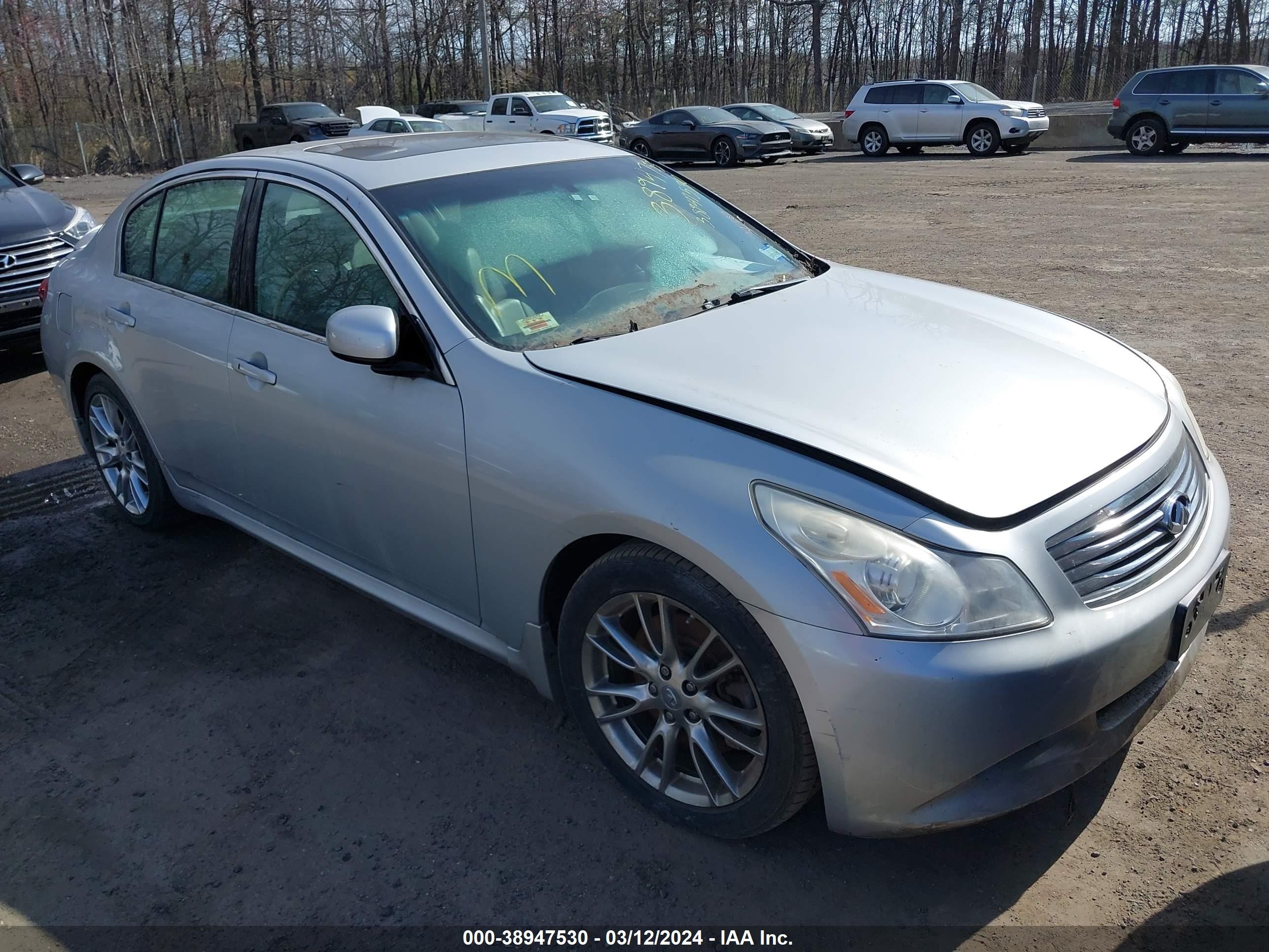 INFINITI G 2007 jnkbv61e27m707612