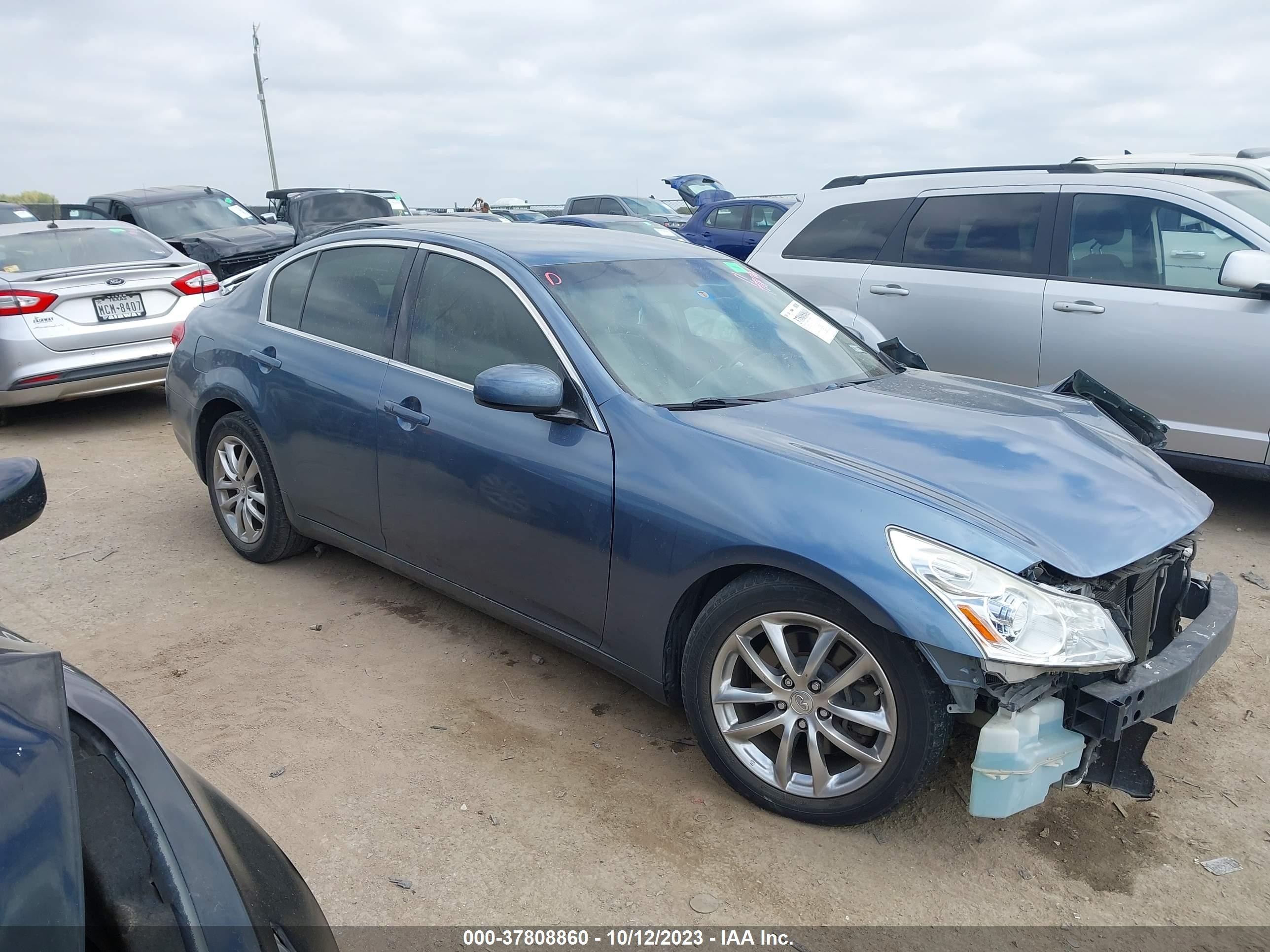 INFINITI G 2007 jnkbv61e27m719341