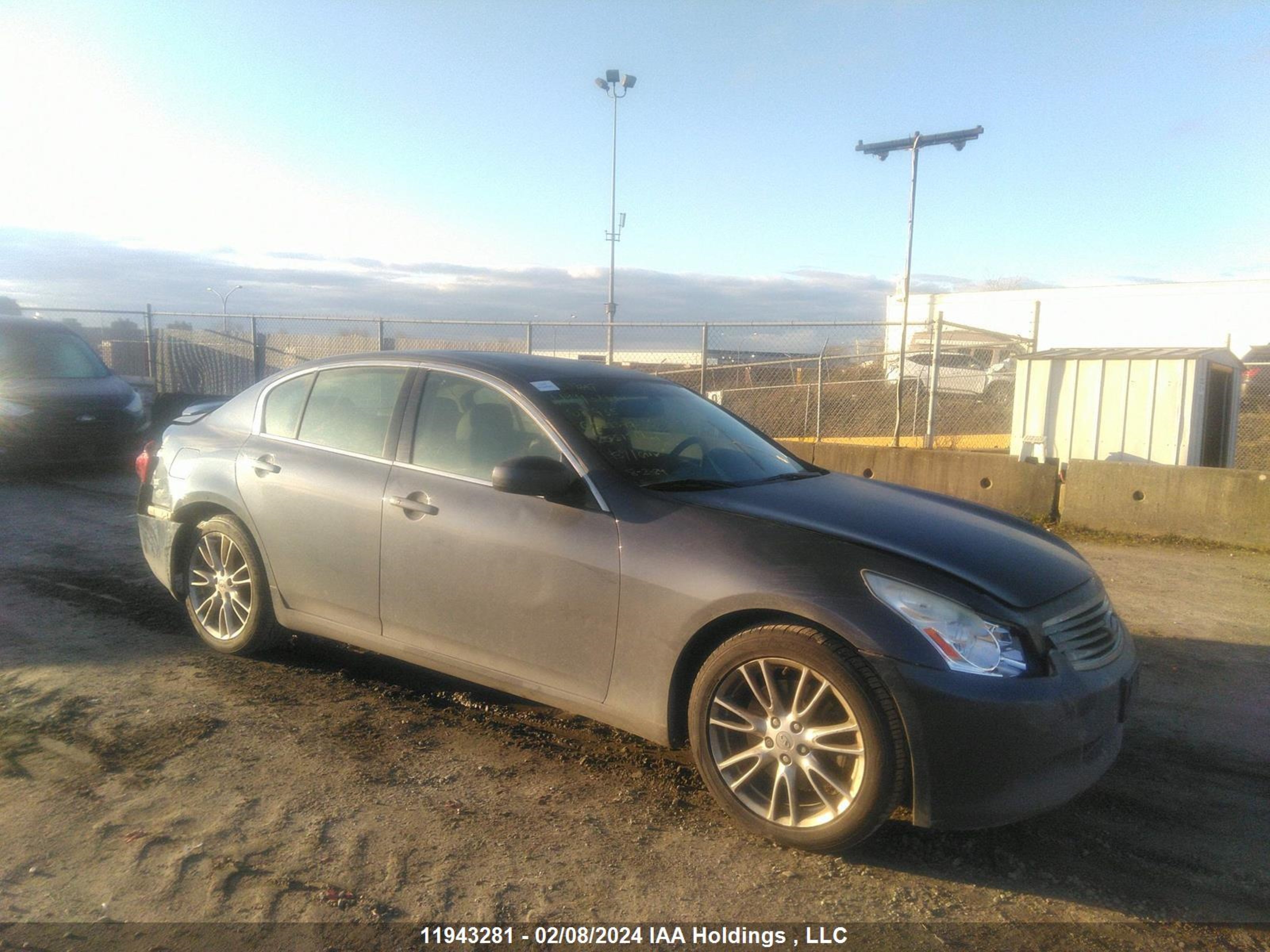 INFINITI G 2007 jnkbv61e27m728377