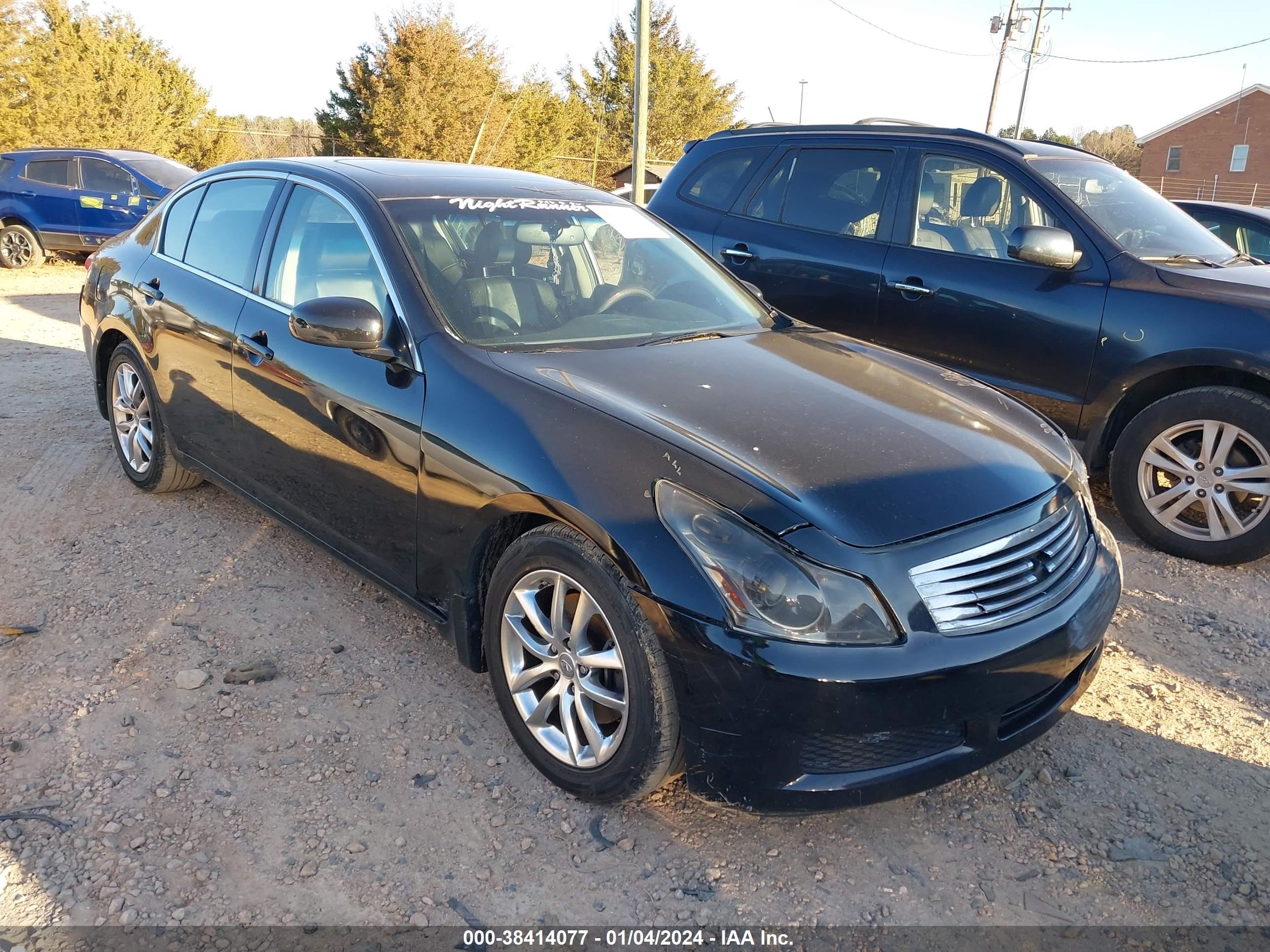 INFINITI G 2008 jnkbv61e28m209878