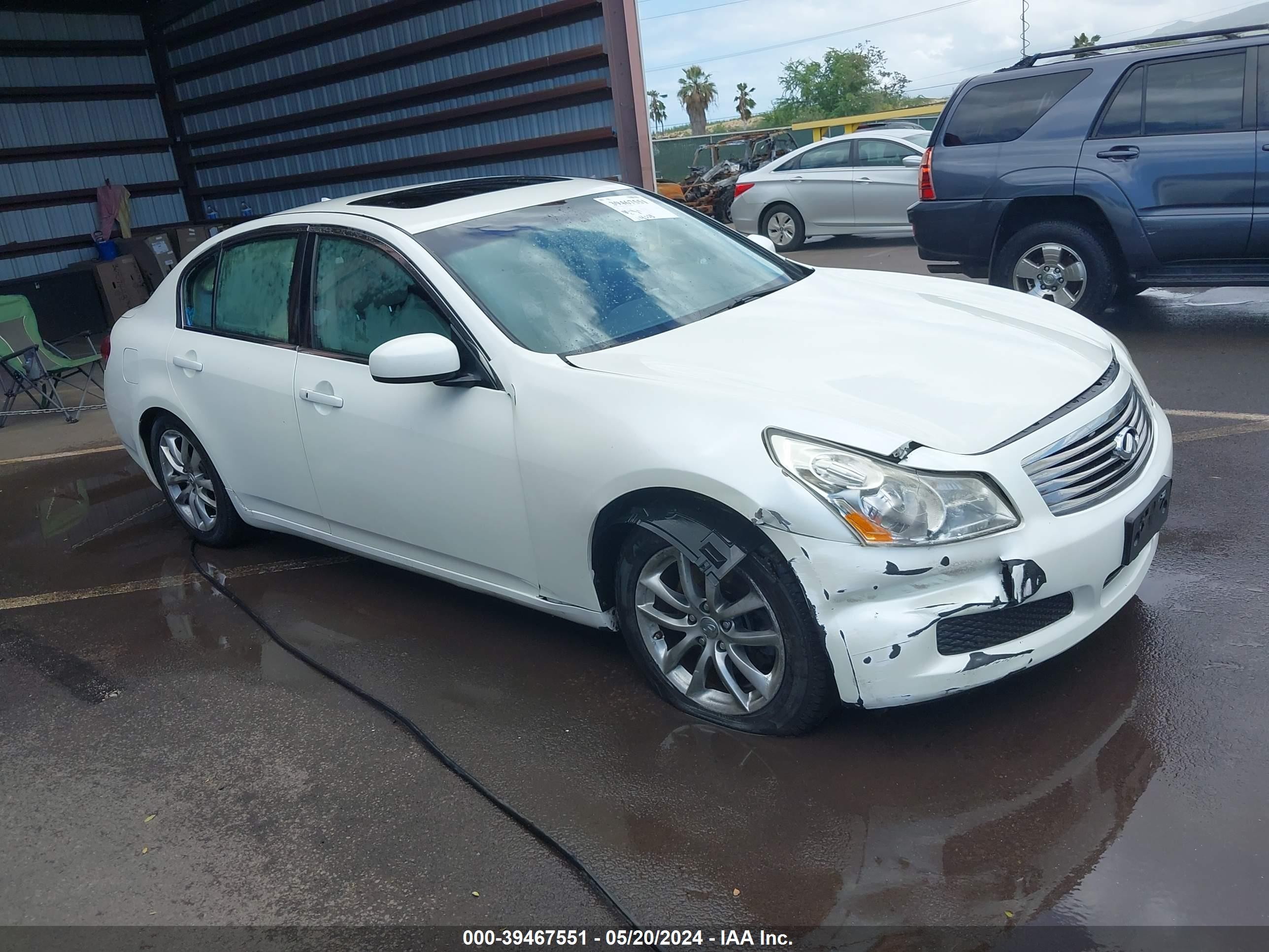 INFINITI G 2008 jnkbv61e28m228446