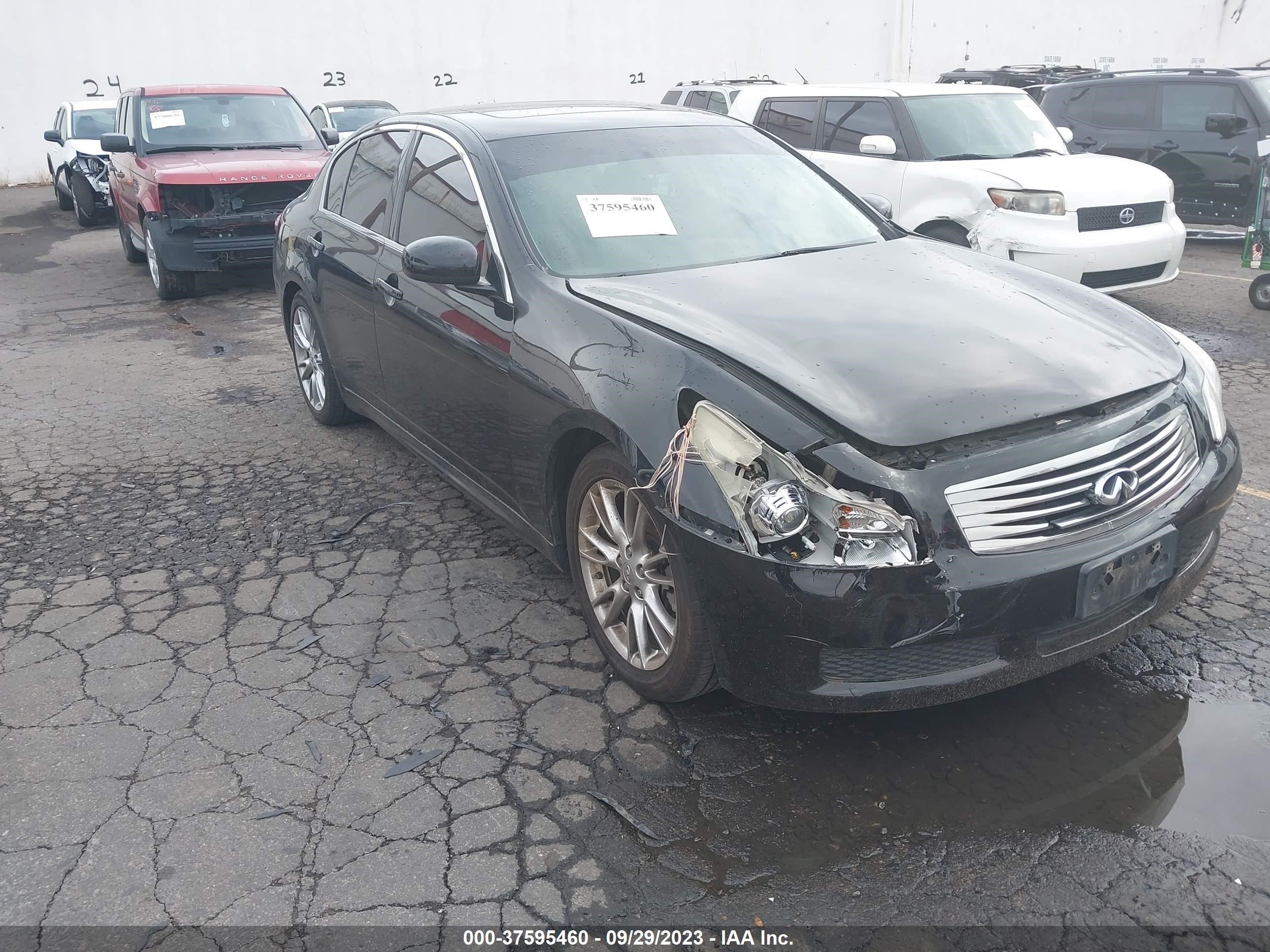 INFINITI G 2007 jnkbv61e37m705206