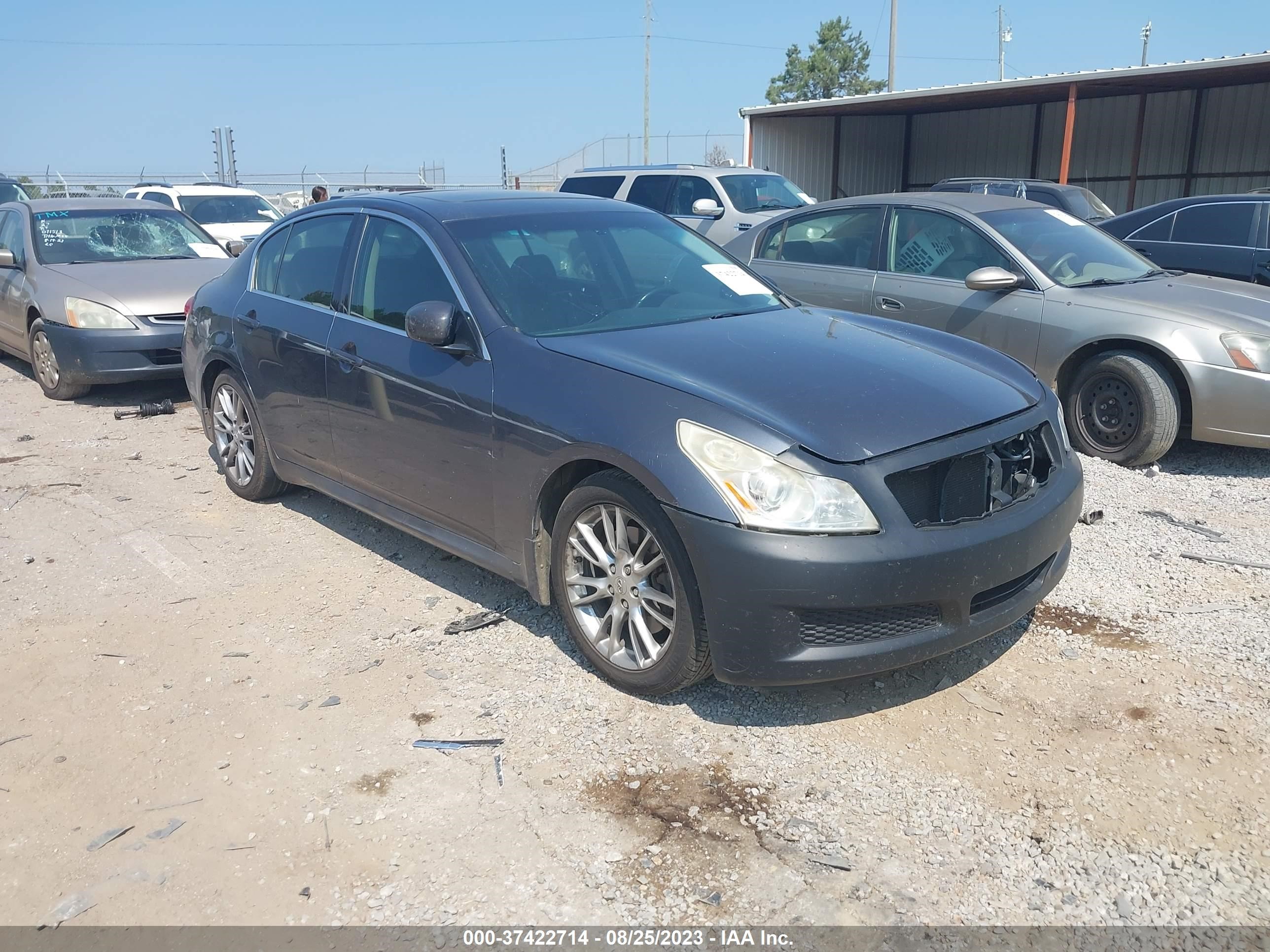 INFINITI G 2008 jnkbv61e38m203944