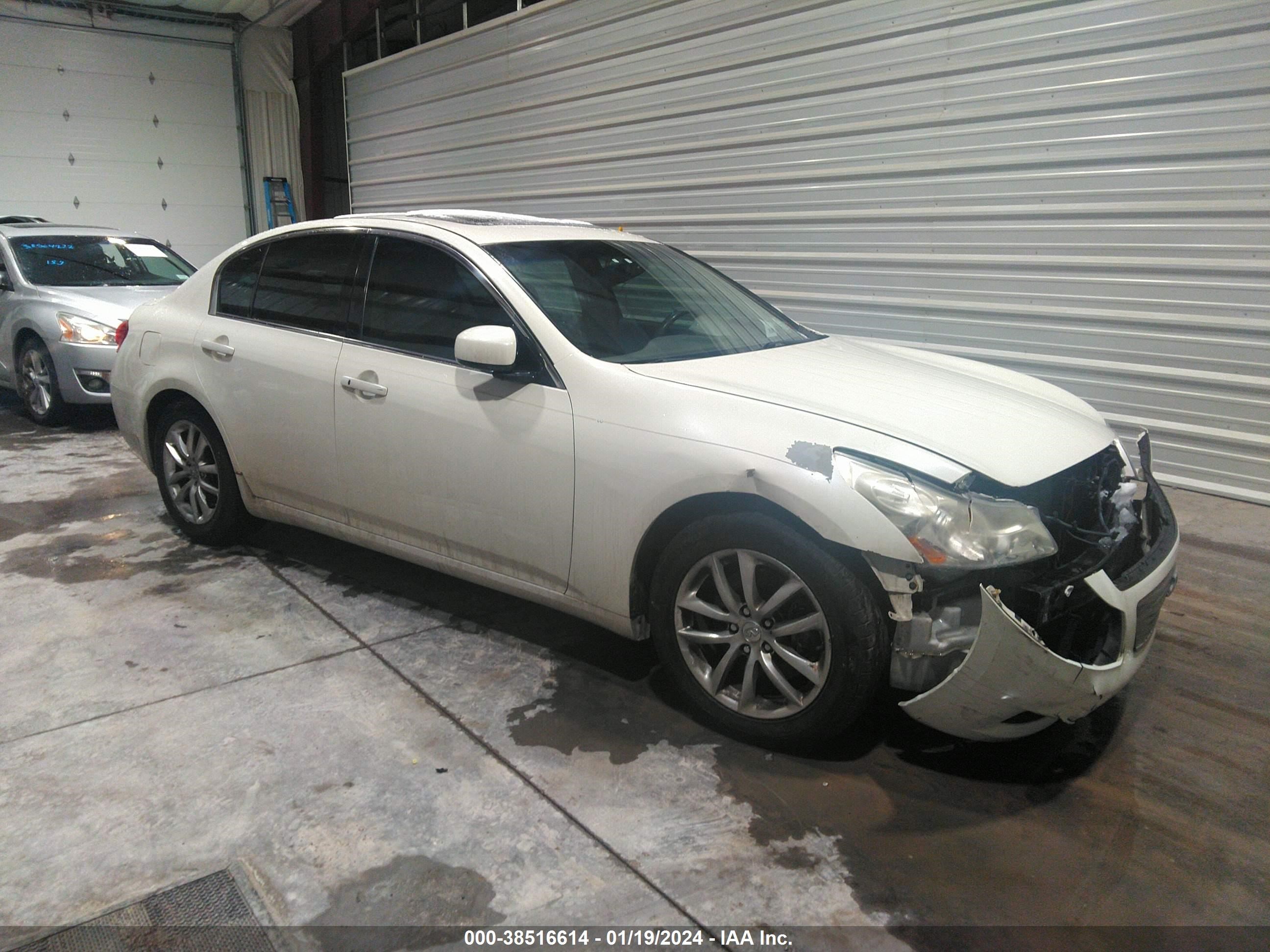 INFINITI G 2008 jnkbv61e38m223126