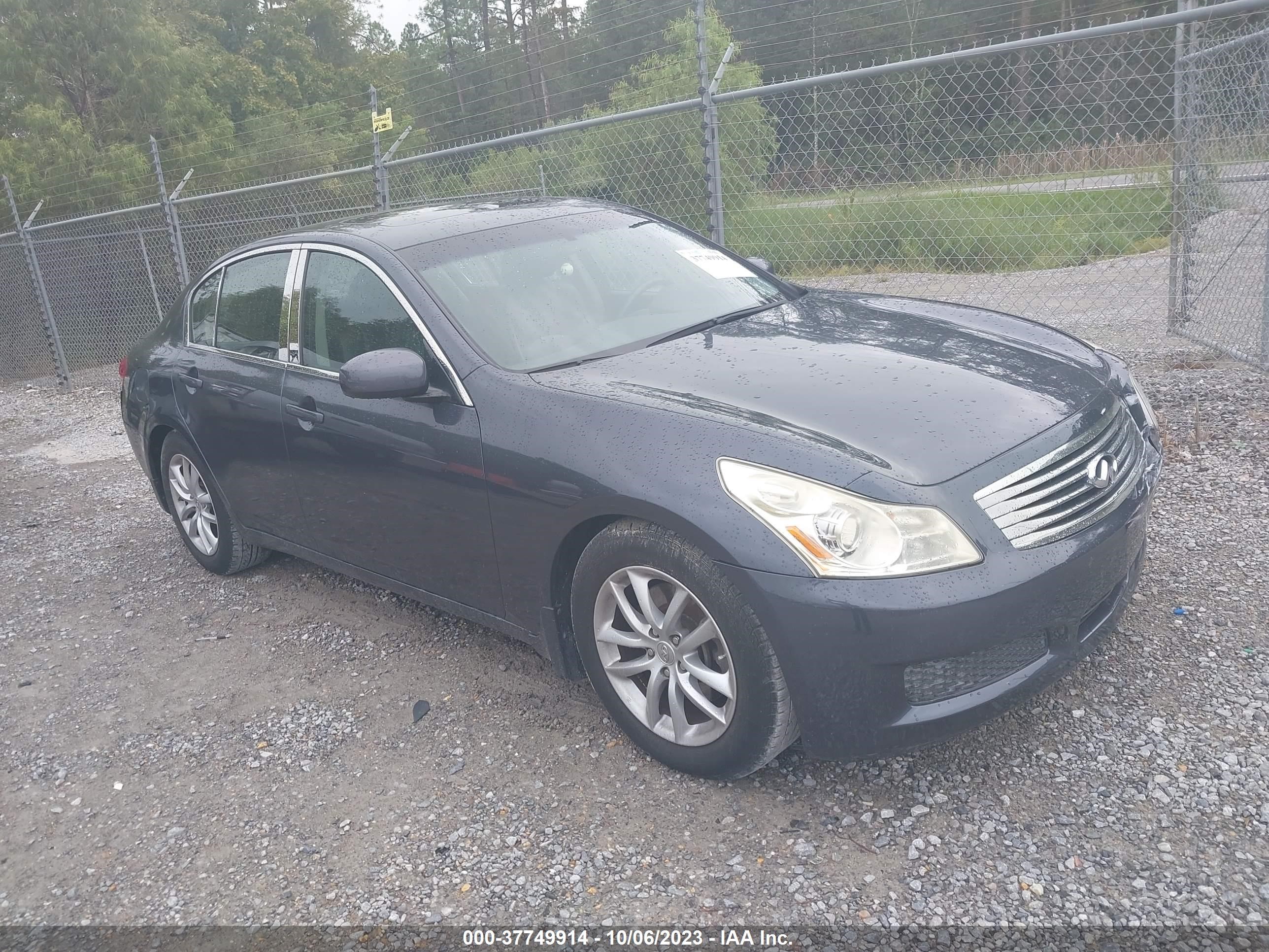 INFINITI G 2007 jnkbv61e47m714612