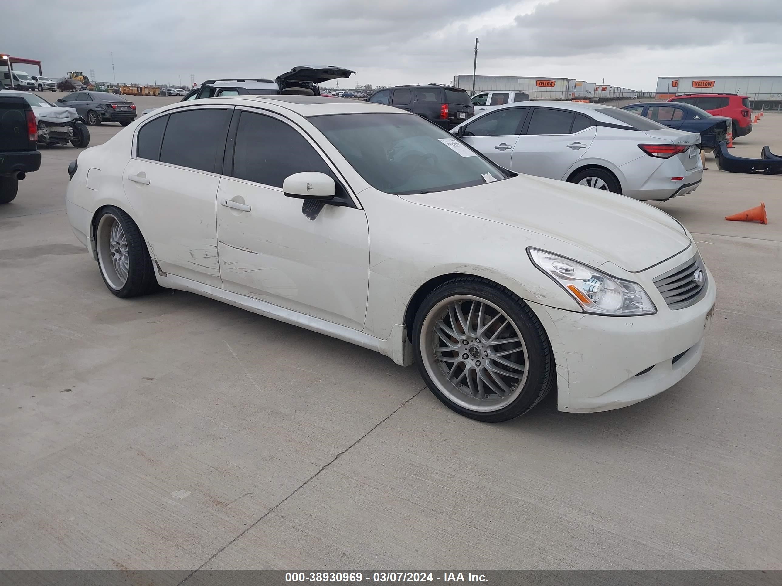 INFINITI G 2007 jnkbv61e47m728297