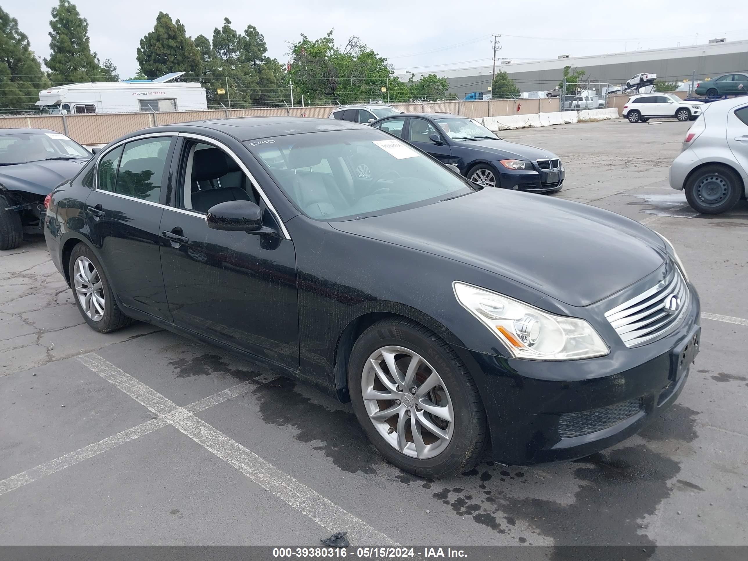 INFINITI G 2008 jnkbv61e48m204052