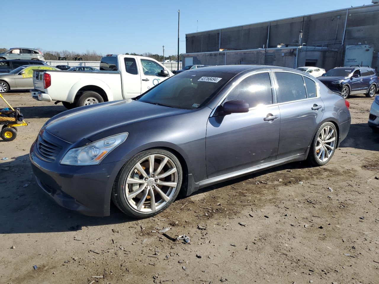 INFINITI G 2008 jnkbv61e48m207842