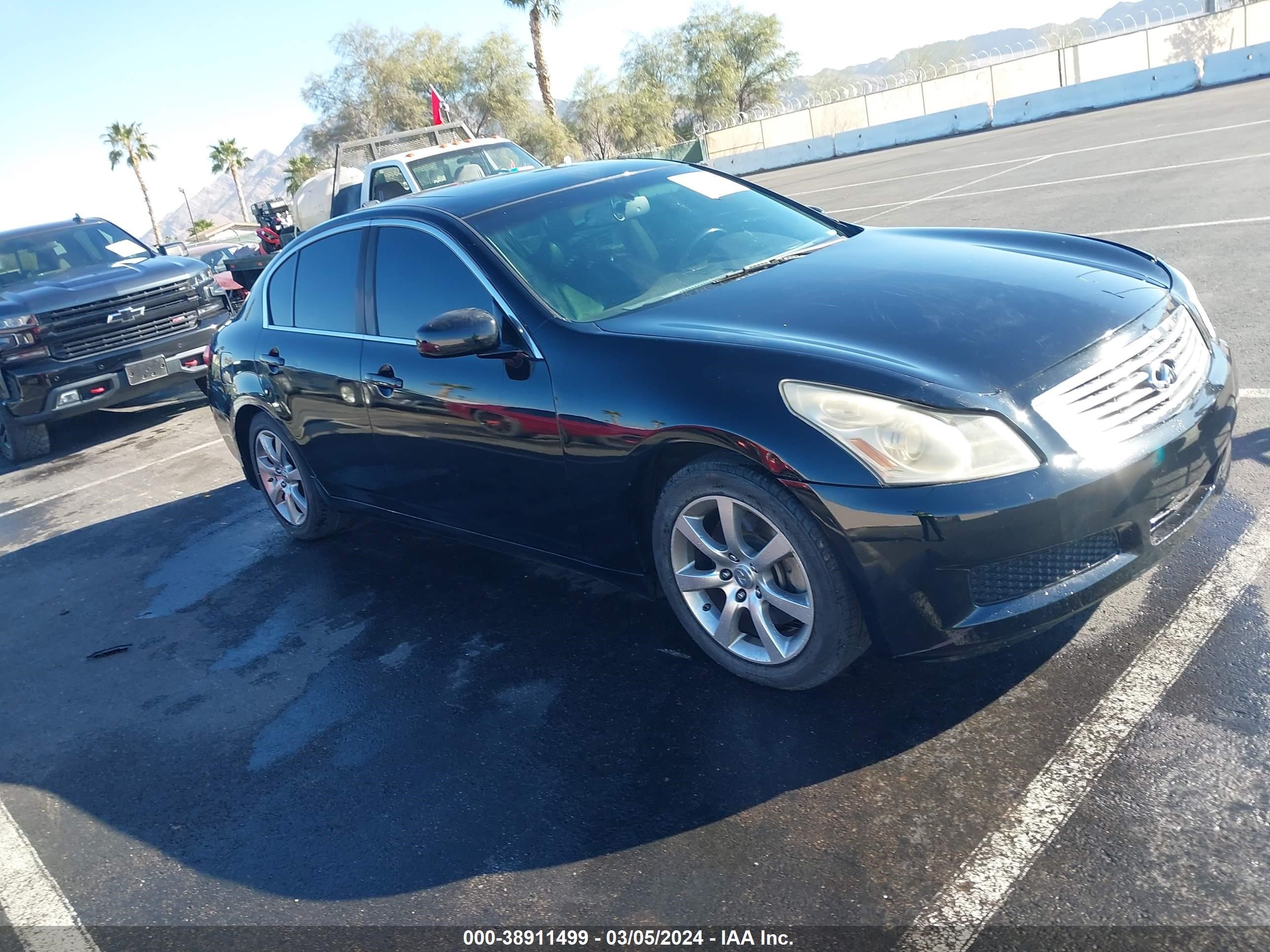 INFINITI G 2008 jnkbv61e48m218663