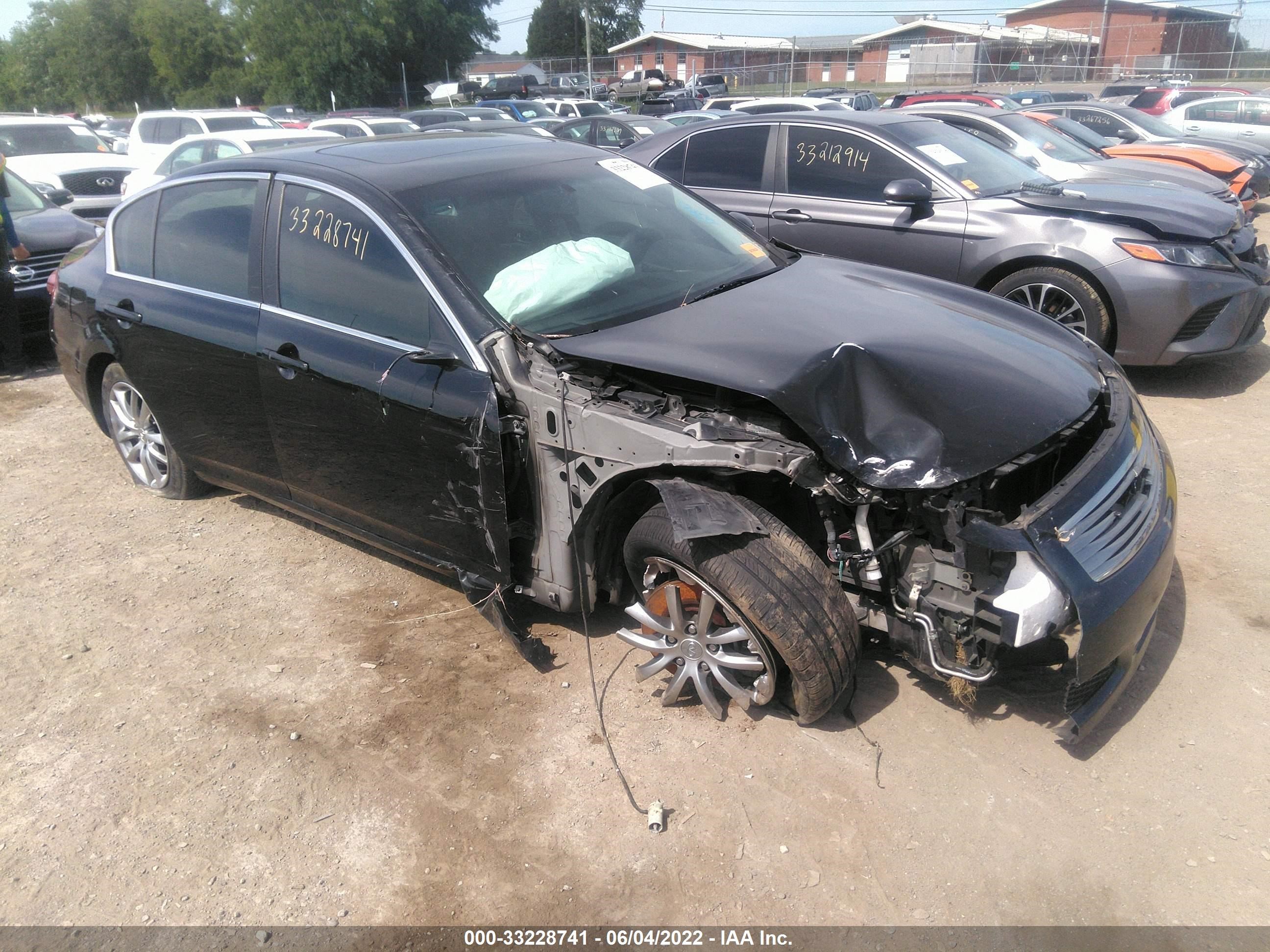 INFINITI G 2008 jnkbv61e58m200172