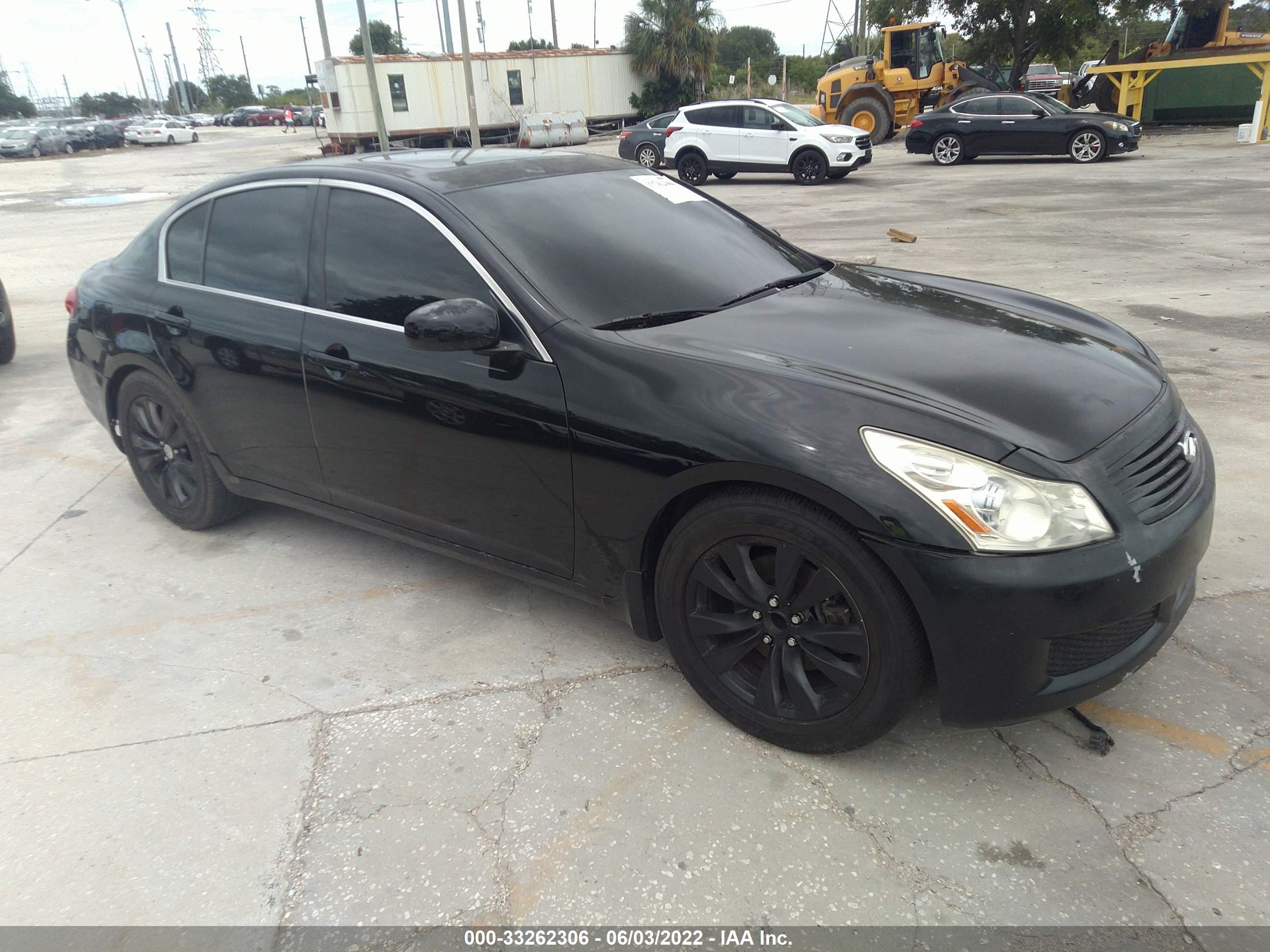 INFINITI G 2008 jnkbv61e58m206165