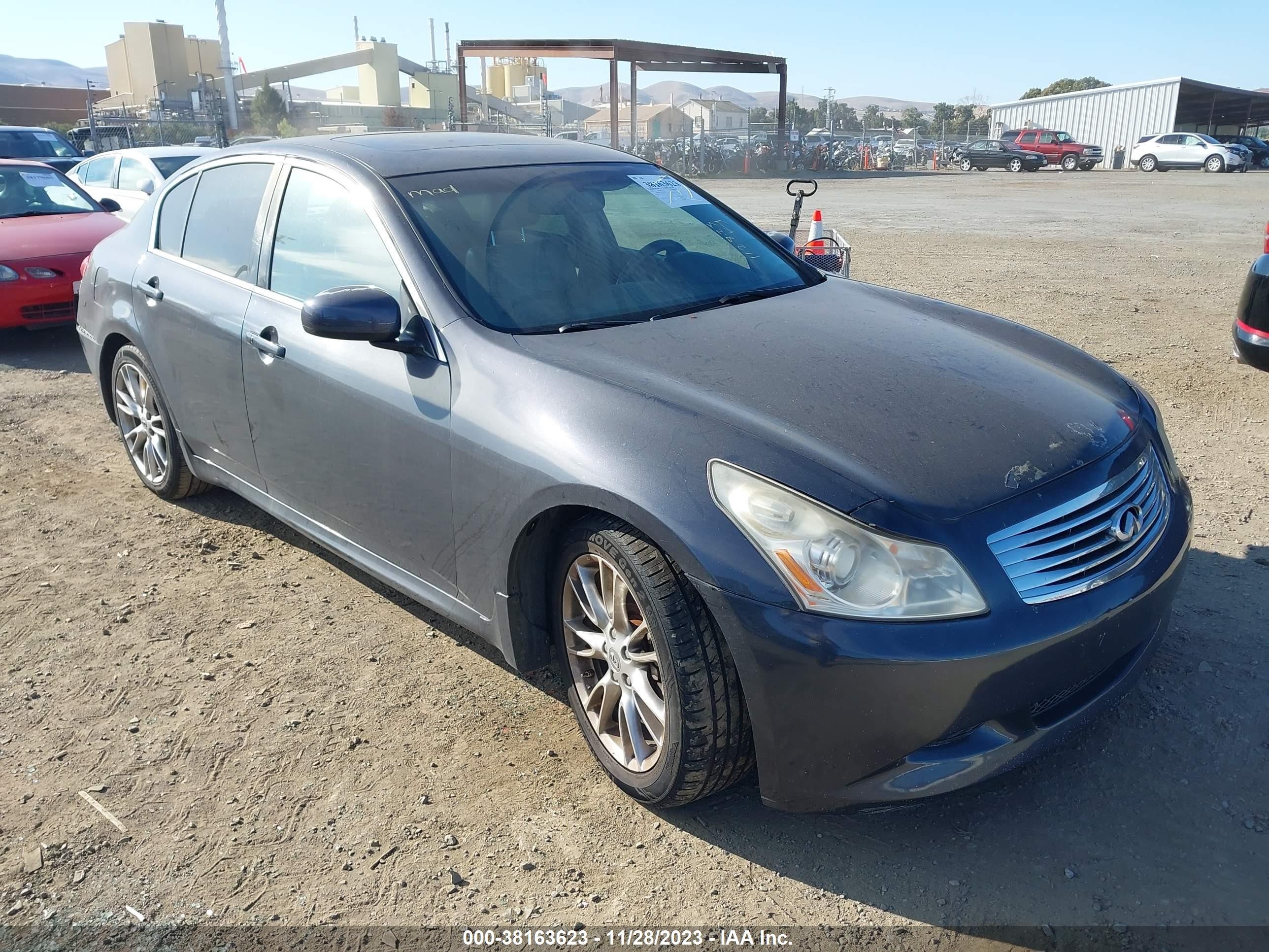 INFINITI G 2008 jnkbv61e58m224505