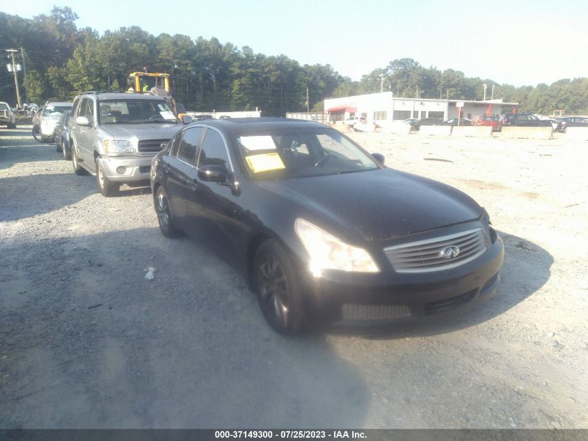 INFINITI G 2008 jnkbv61e58m226142