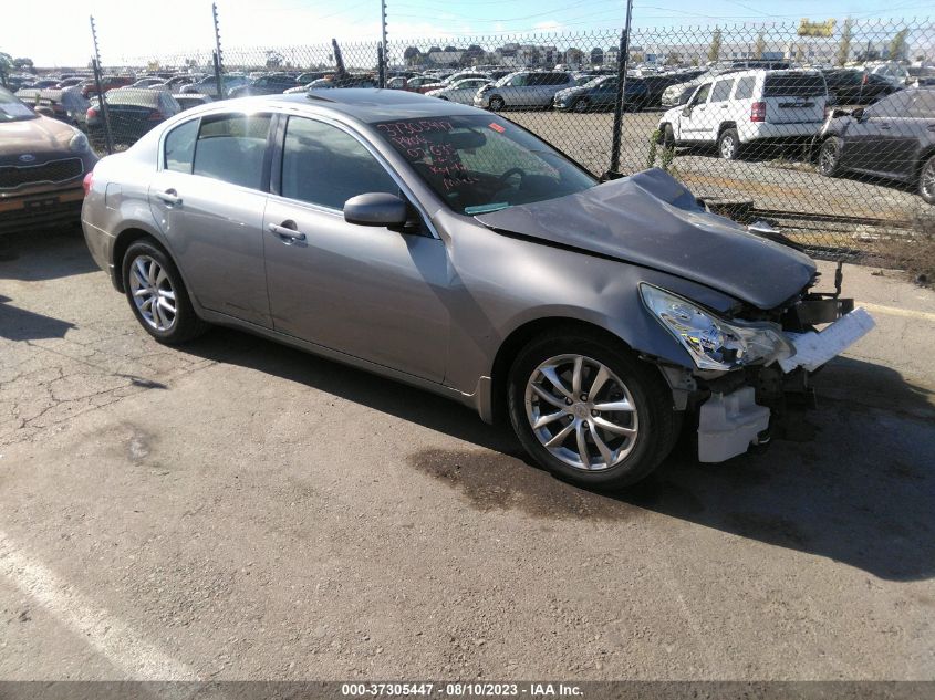 INFINITI G 2007 jnkbv61e67m702302