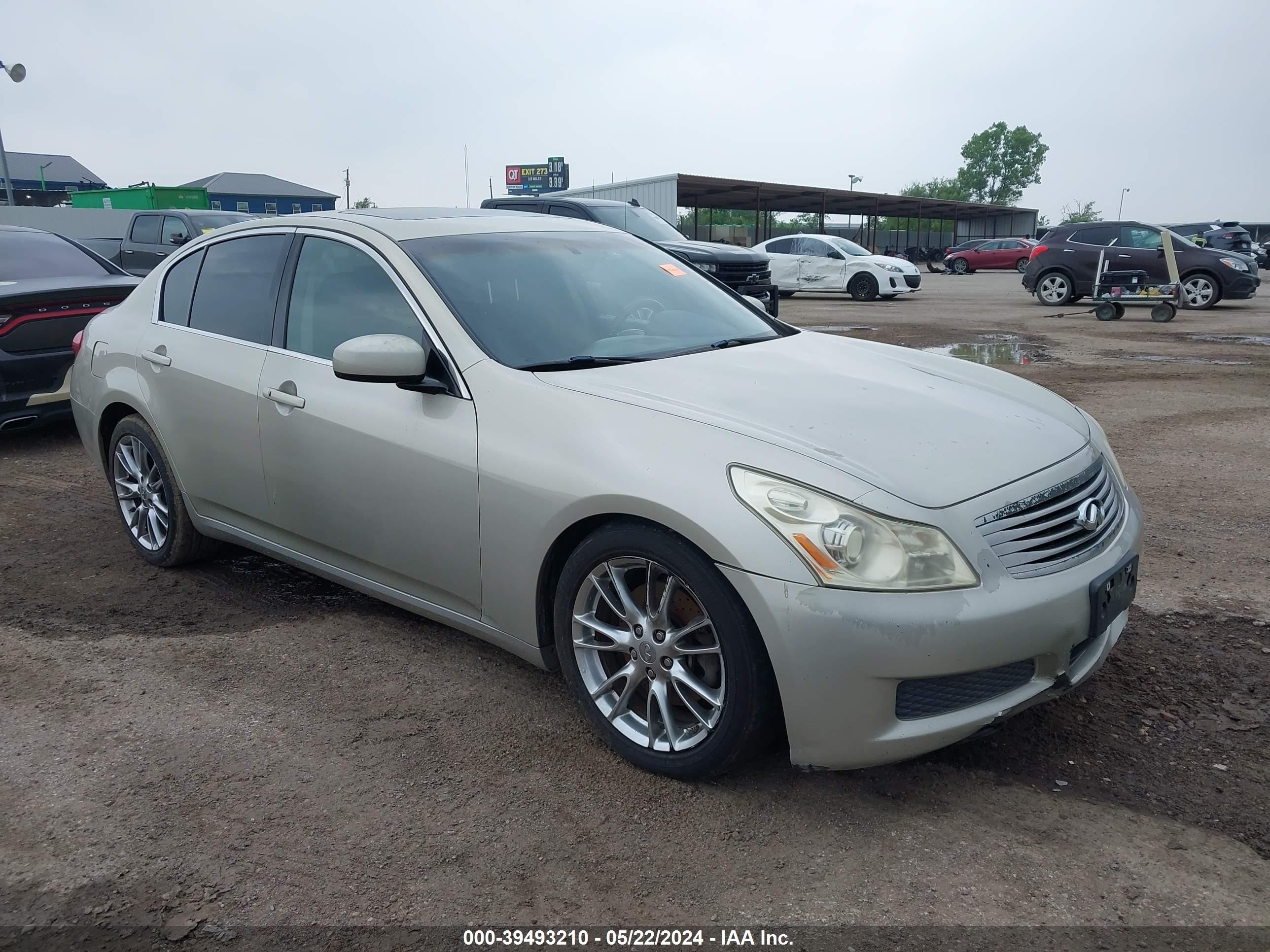 INFINITI G 2007 jnkbv61e67m723246