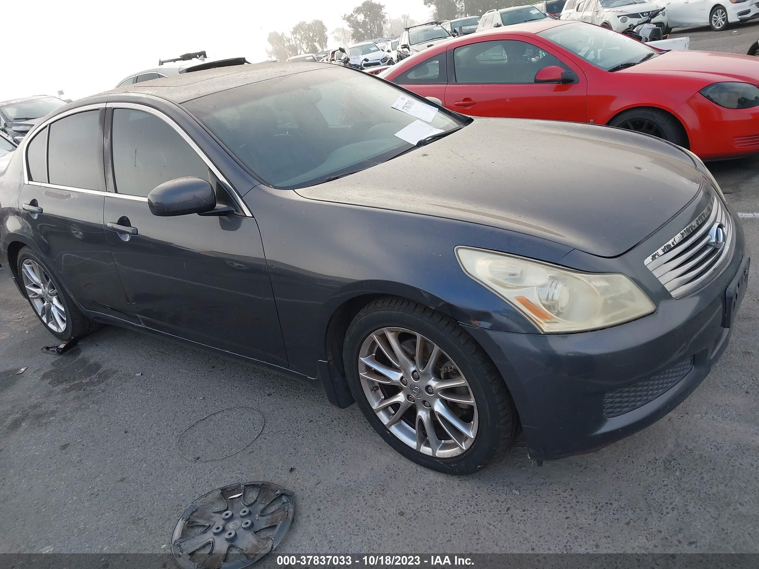 INFINITI G 2007 jnkbv61e67m724283