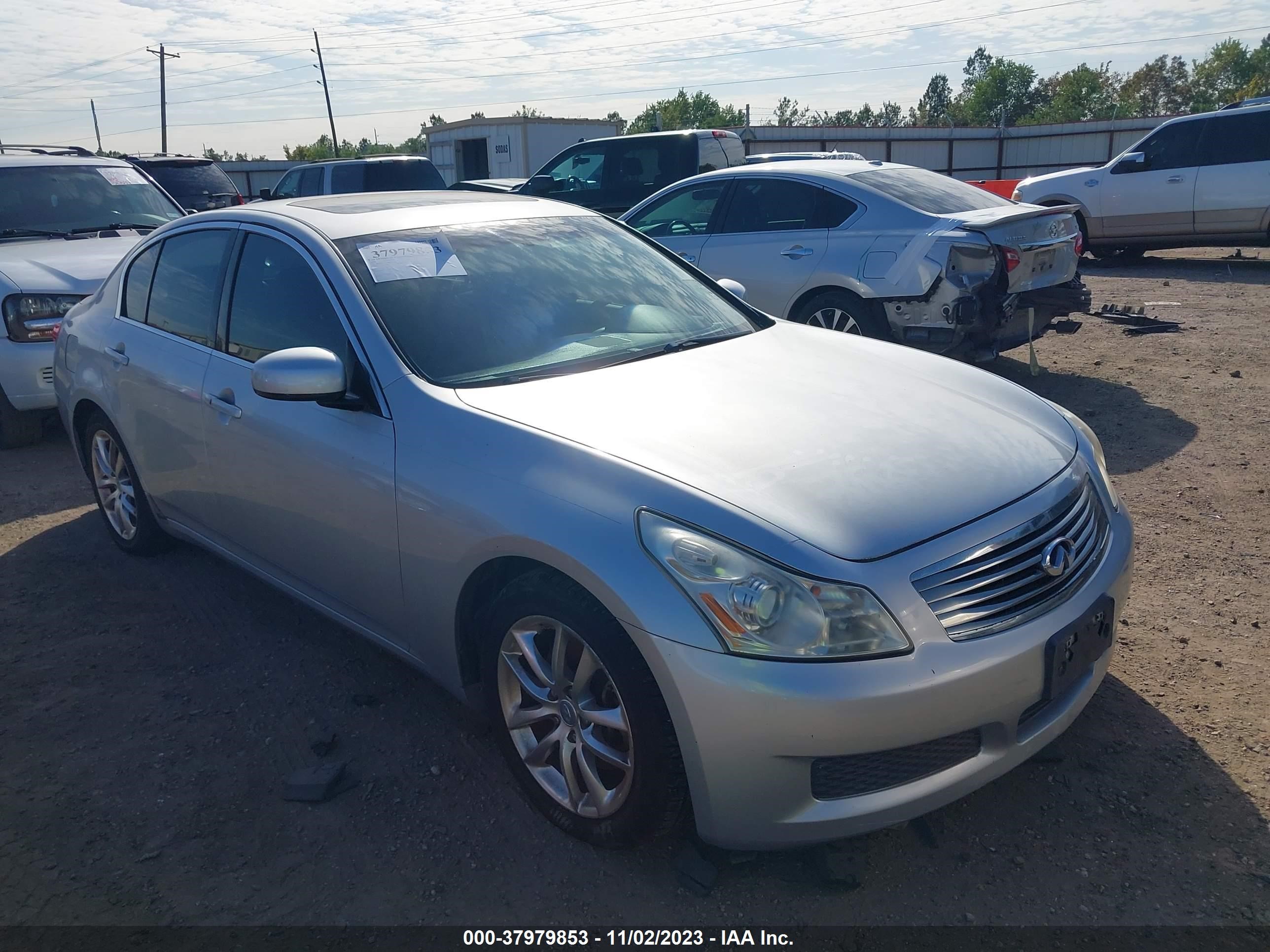 INFINITI G 2008 jnkbv61e68m200343