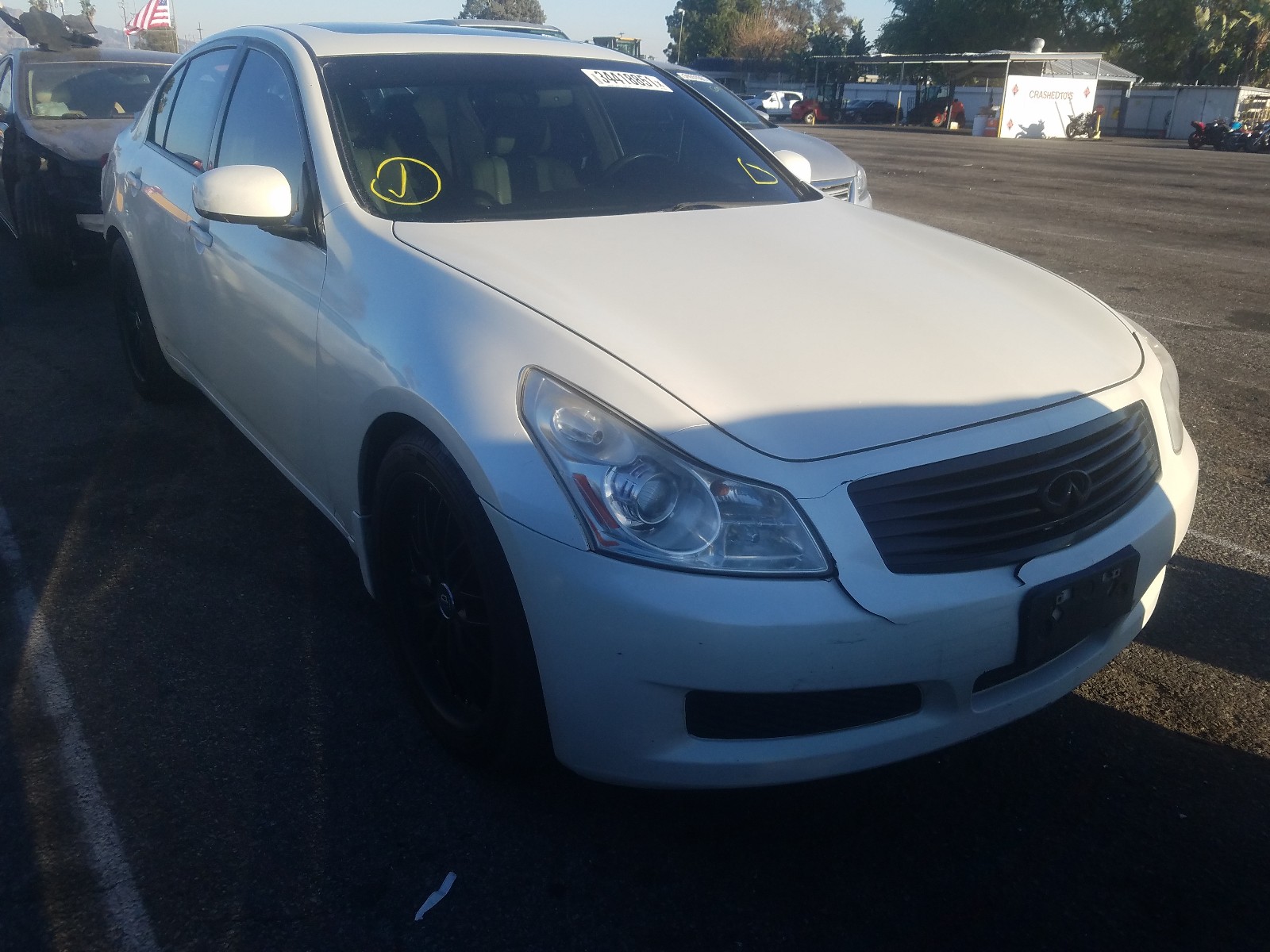 INFINITI G35 2008 jnkbv61e68m222620