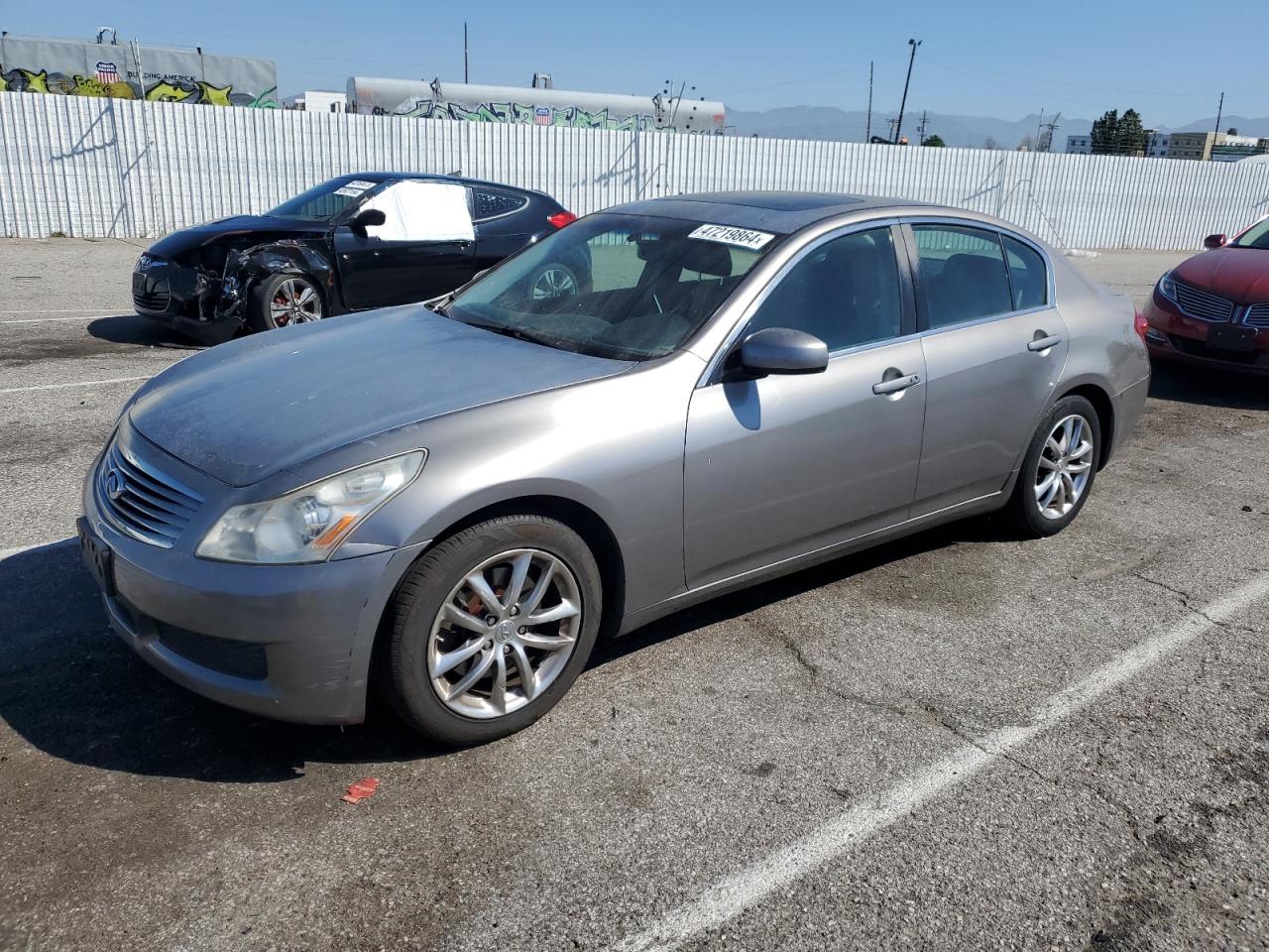 INFINITI G 2008 jnkbv61e68m228224