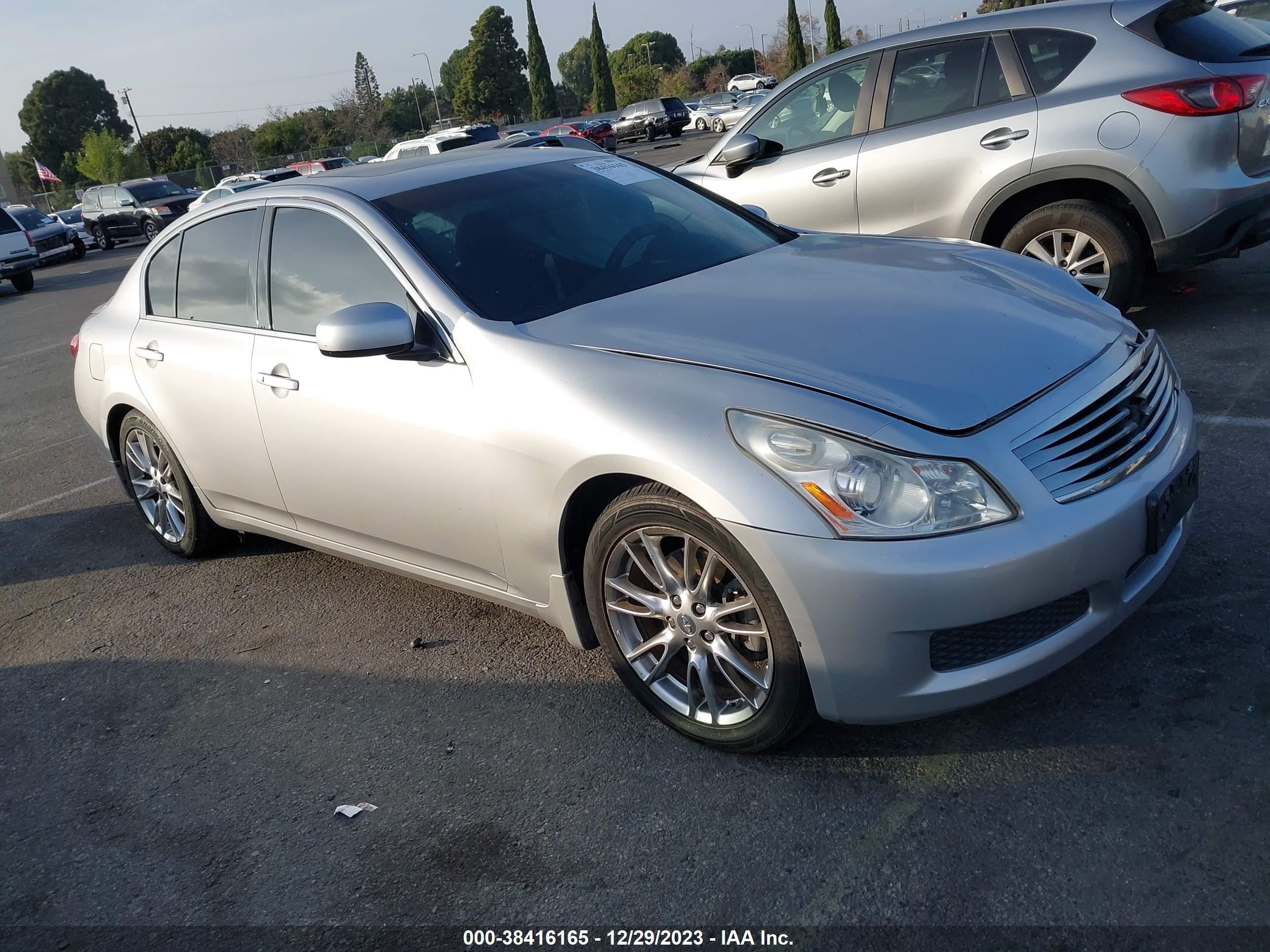 INFINITI G 2007 jnkbv61e77m707752