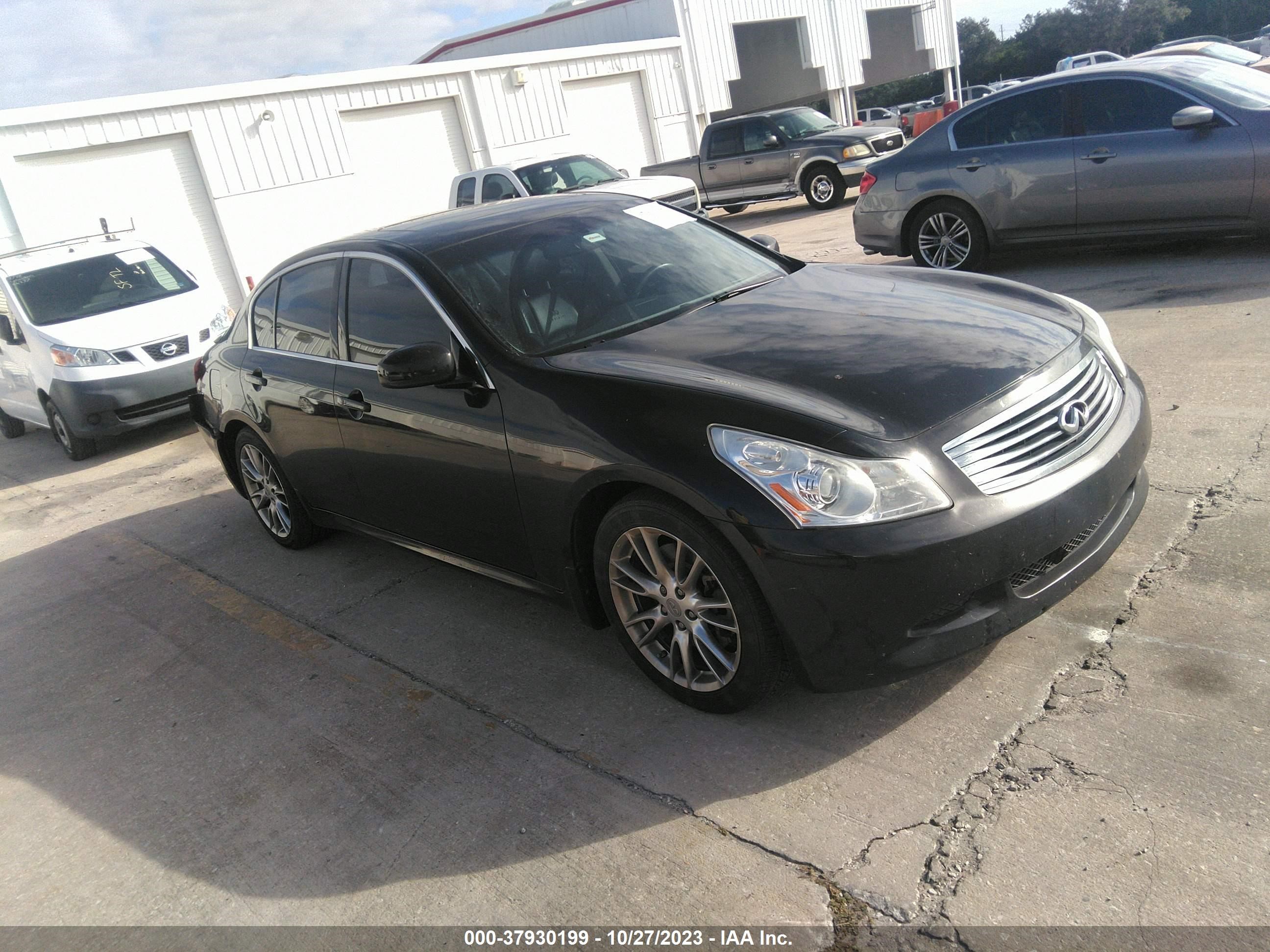 INFINITI G 2008 jnkbv61e78m207673