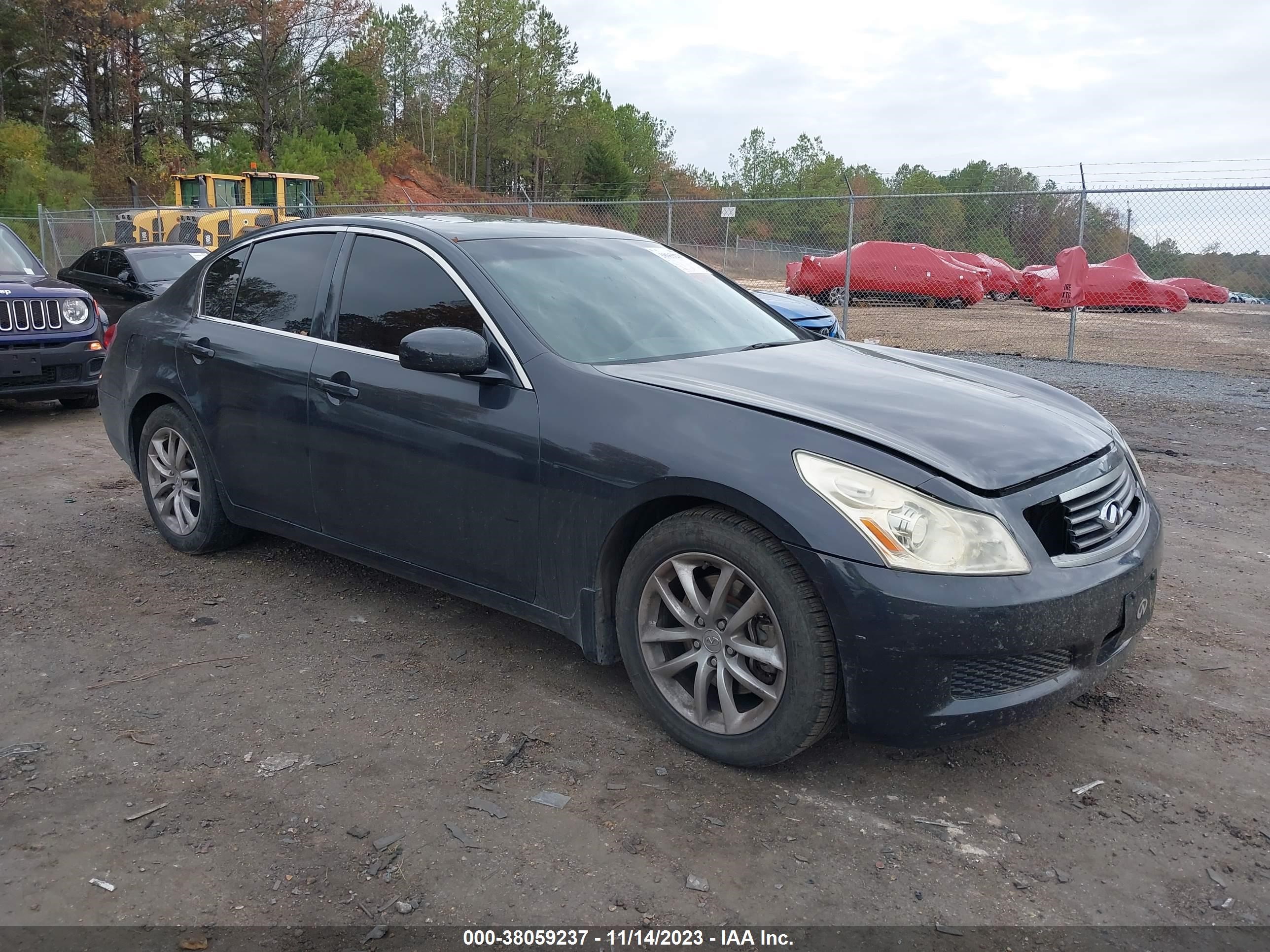 INFINITI G 2008 jnkbv61e78m212355