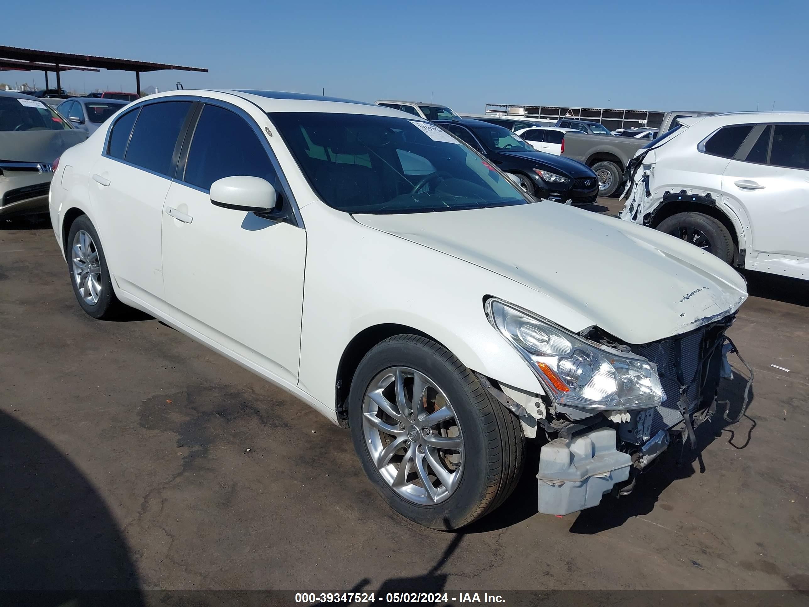 INFINITI G 2008 jnkbv61e78m228653