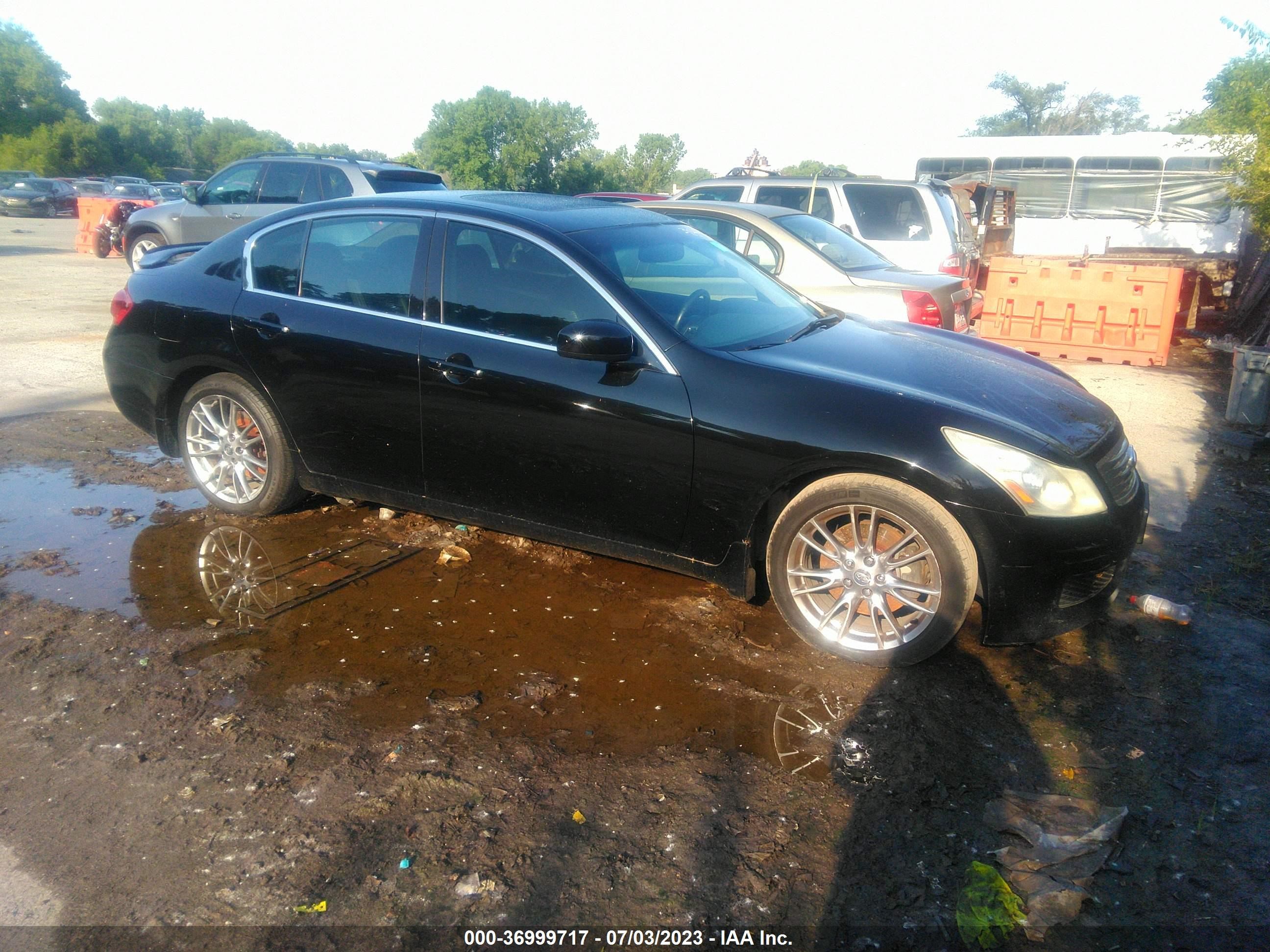 INFINITI G 2007 jnkbv61e87m713723