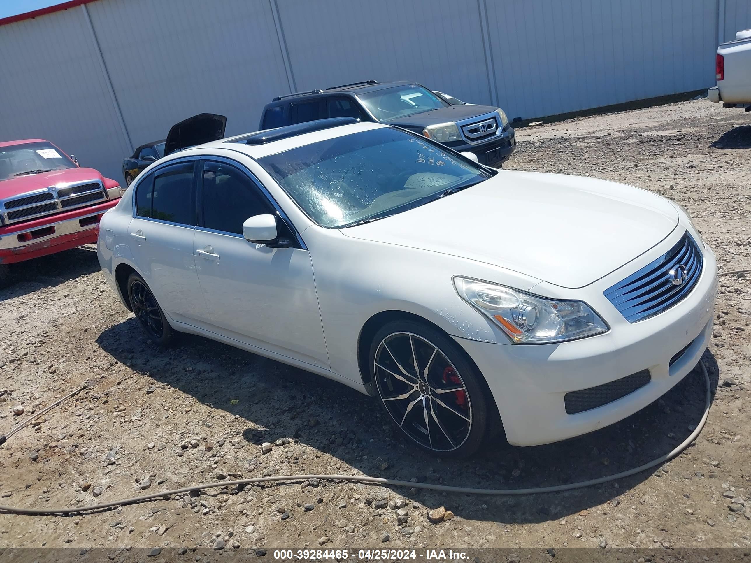 INFINITI G 2007 jnkbv61e87m716895