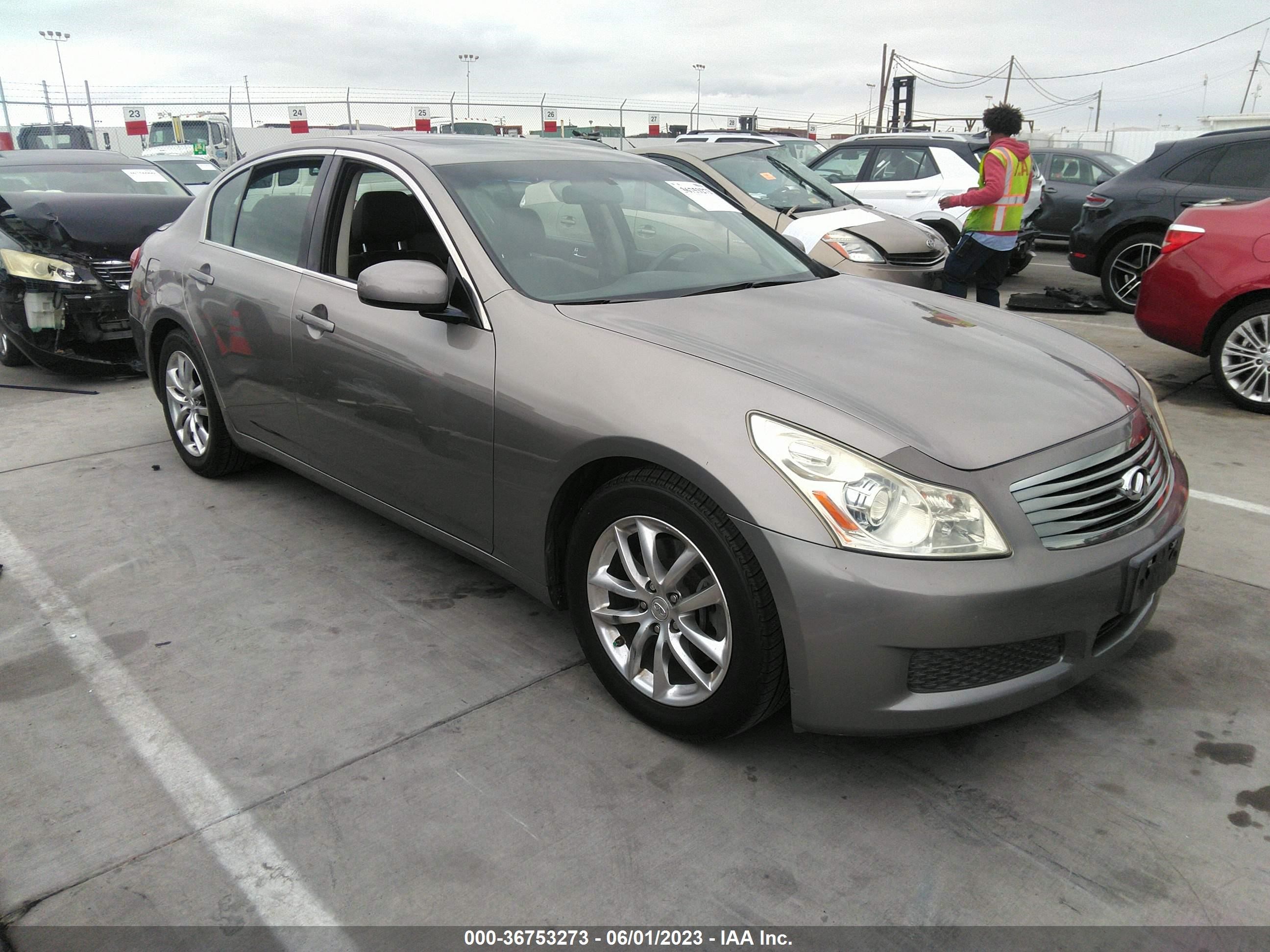 INFINITI G 2007 jnkbv61e87m717674