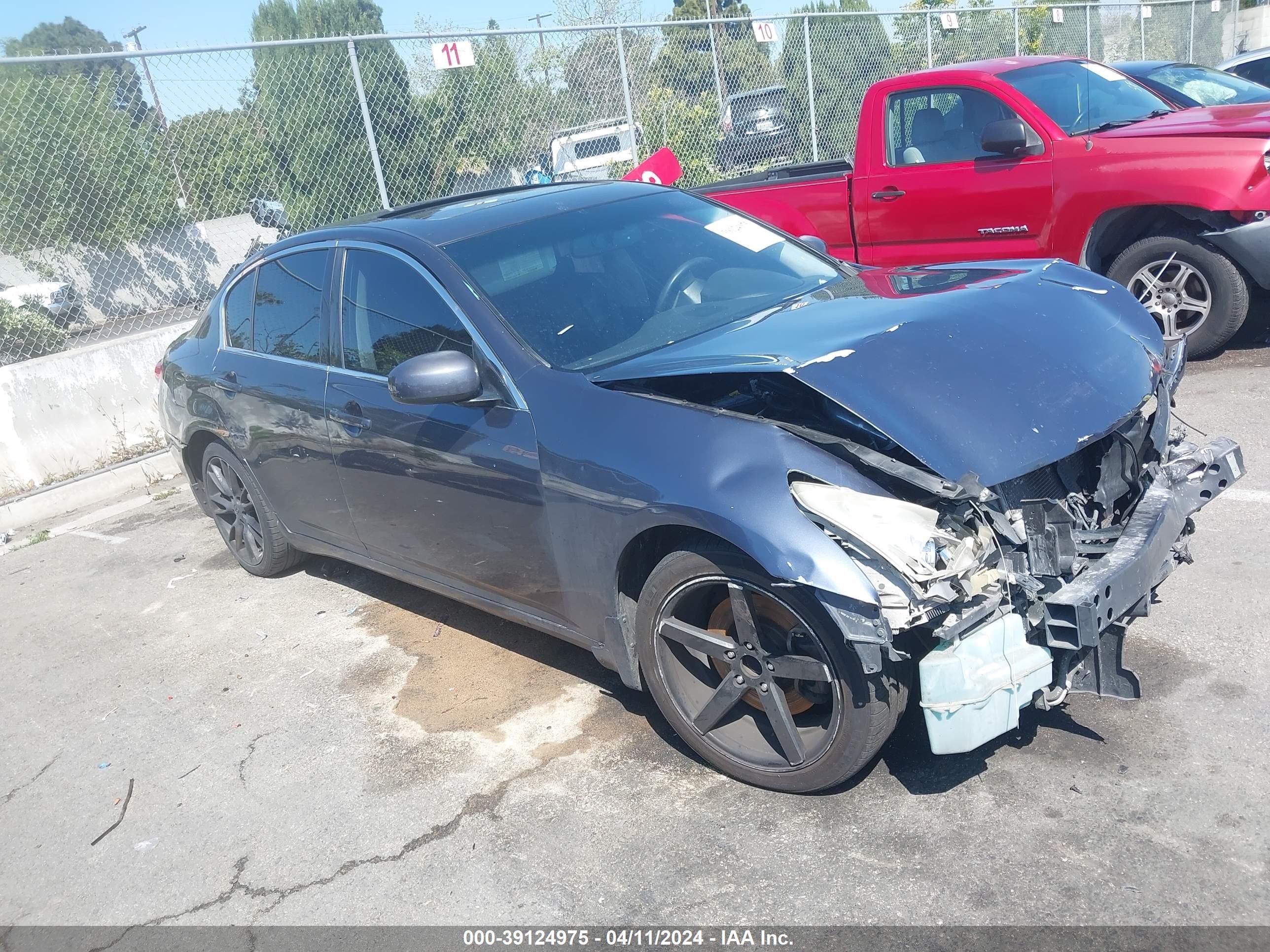 INFINITI G 2007 jnkbv61e87m718744