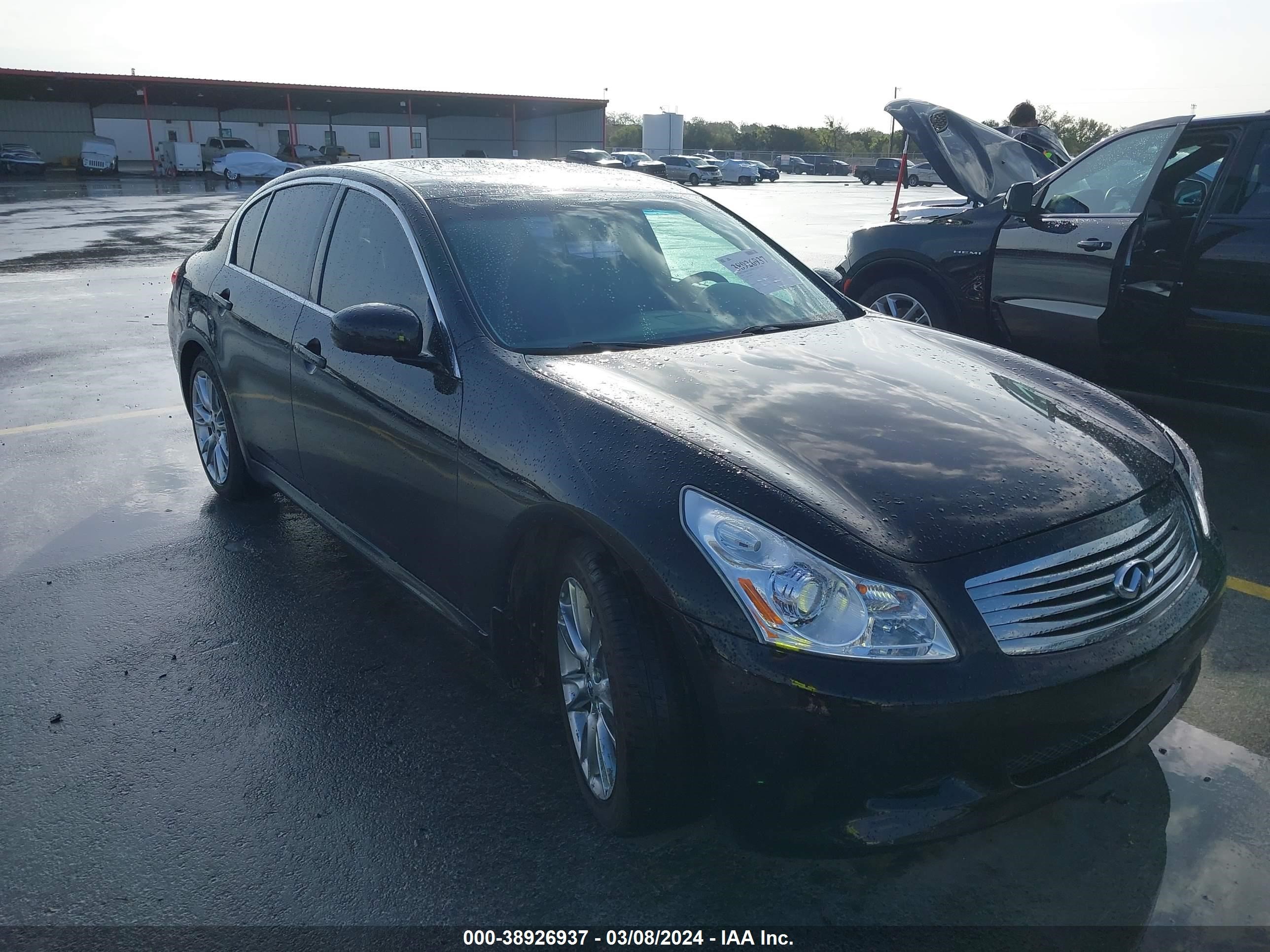 INFINITI G 2008 jnkbv61e88m212185