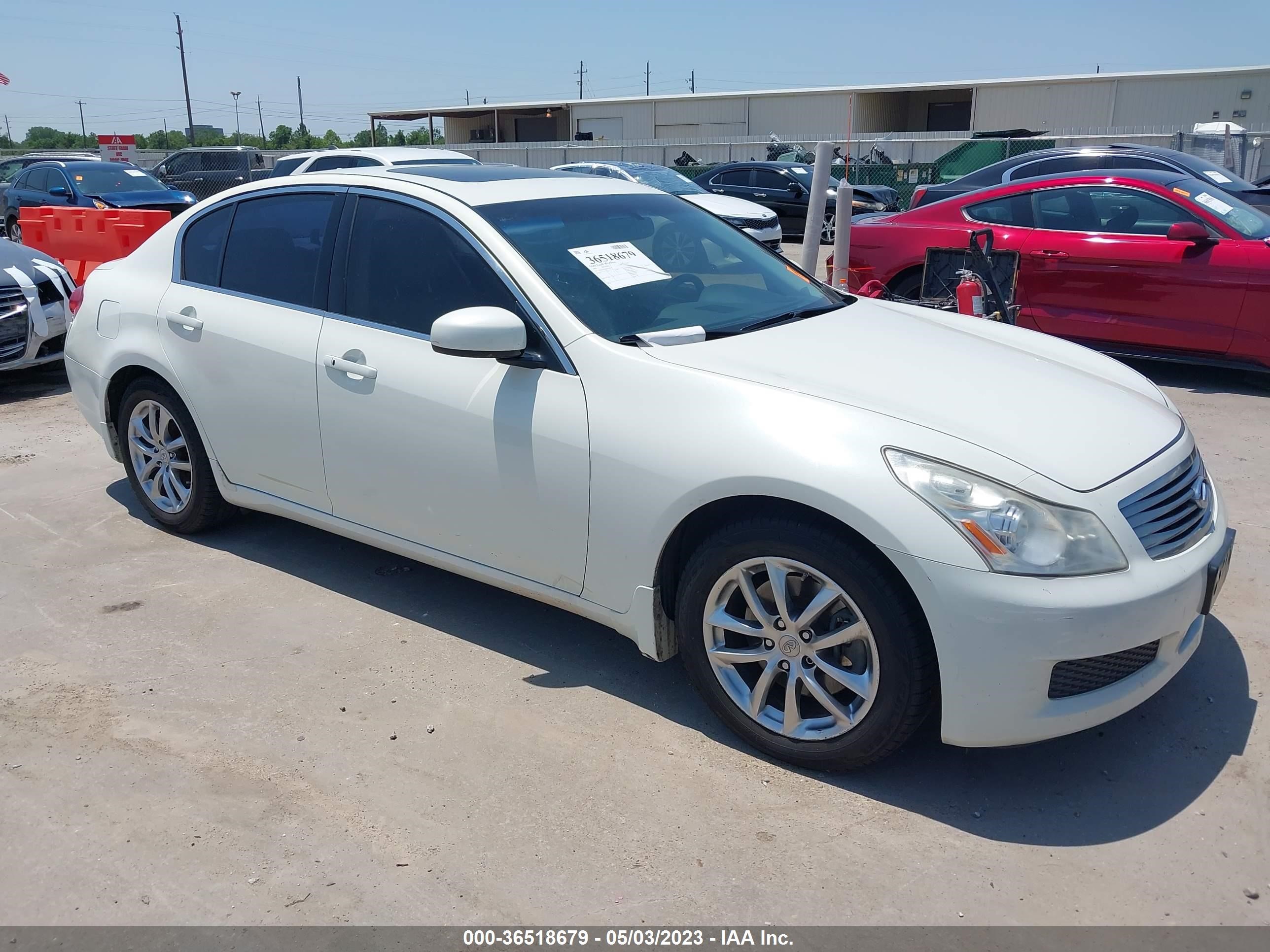 INFINITI G 2008 jnkbv61e88m212994