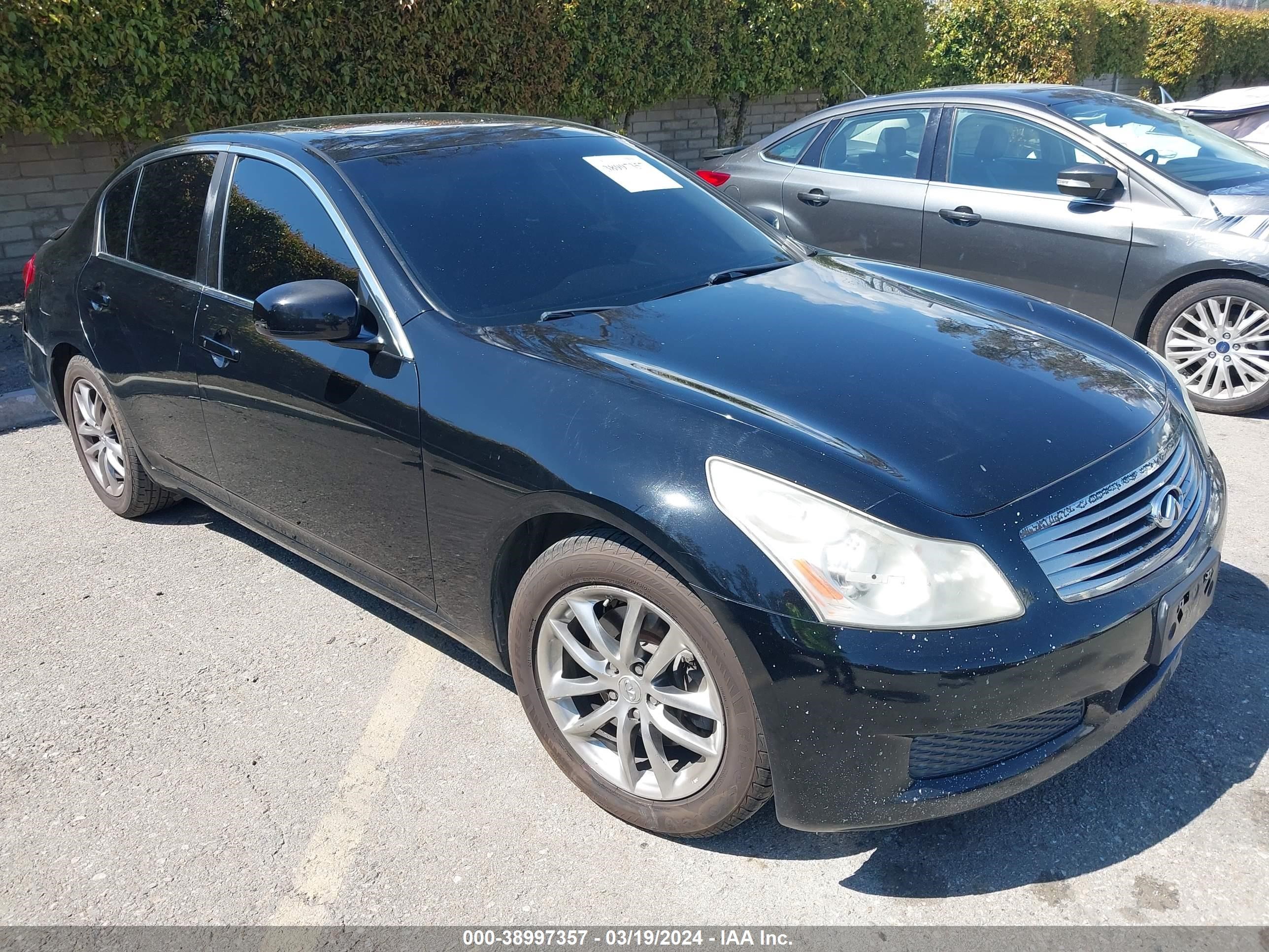 INFINITI G 2008 jnkbv61e88m213255