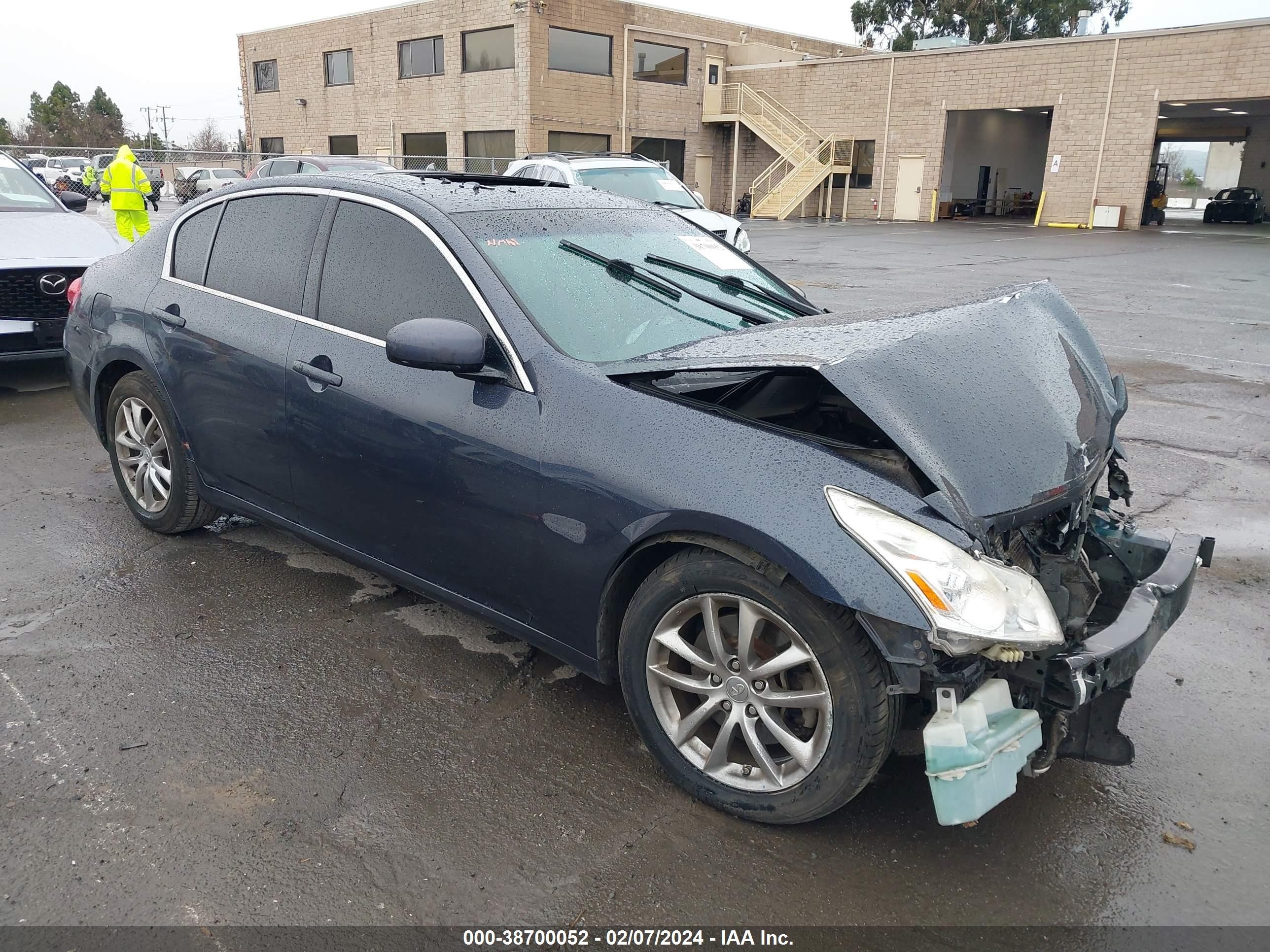 INFINITI G 2008 jnkbv61e88m213370