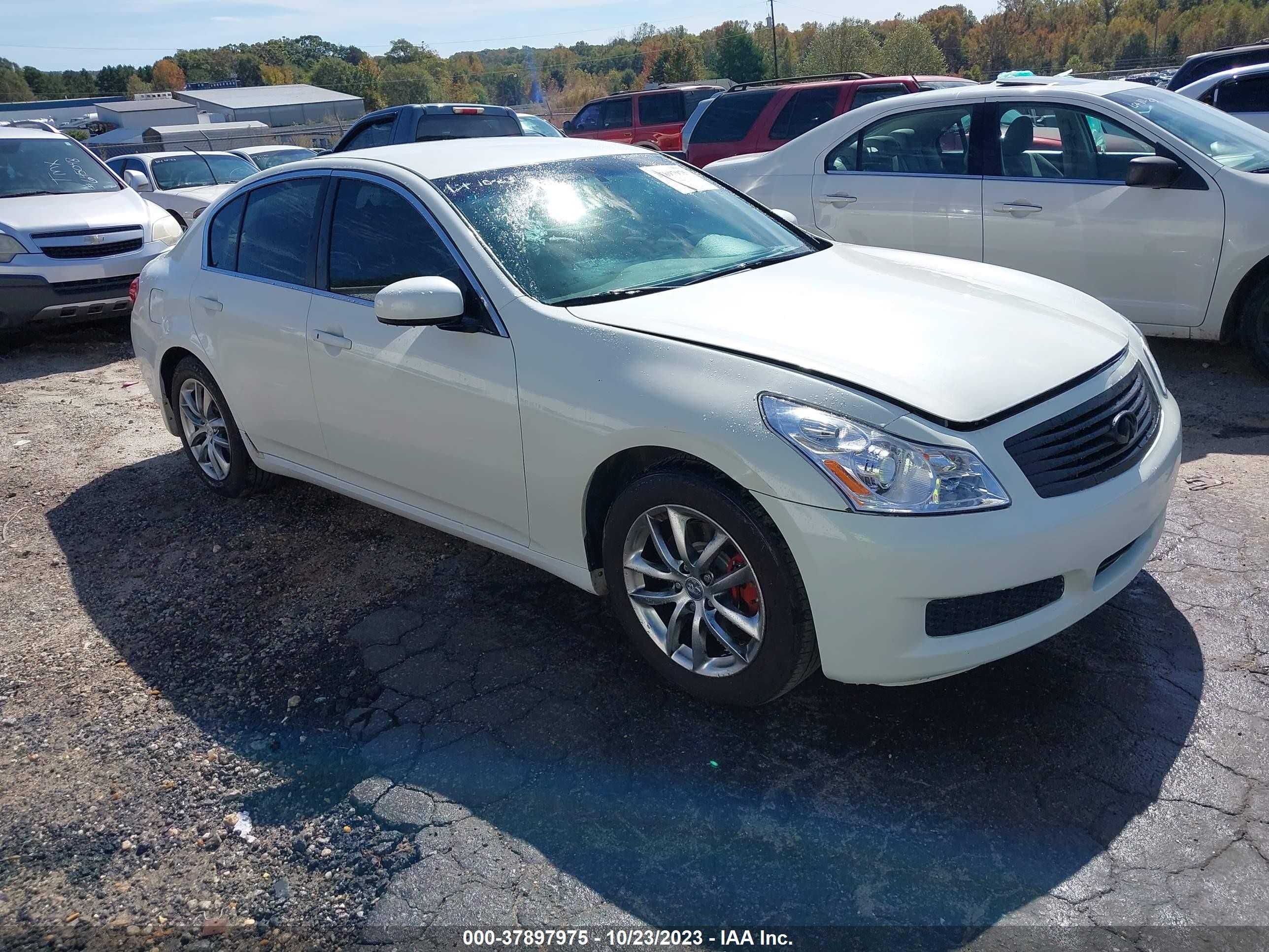 INFINITI G 2008 jnkbv61e88m216690