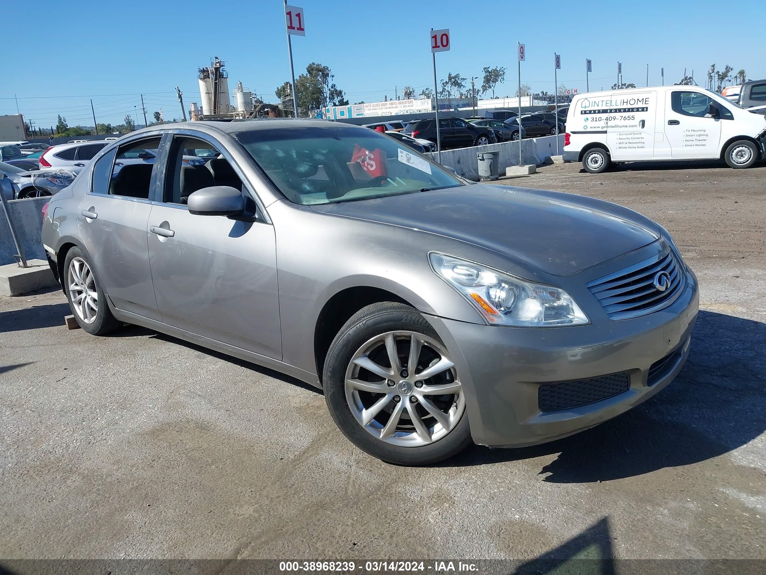 INFINITI G 2008 jnkbv61e88m220657