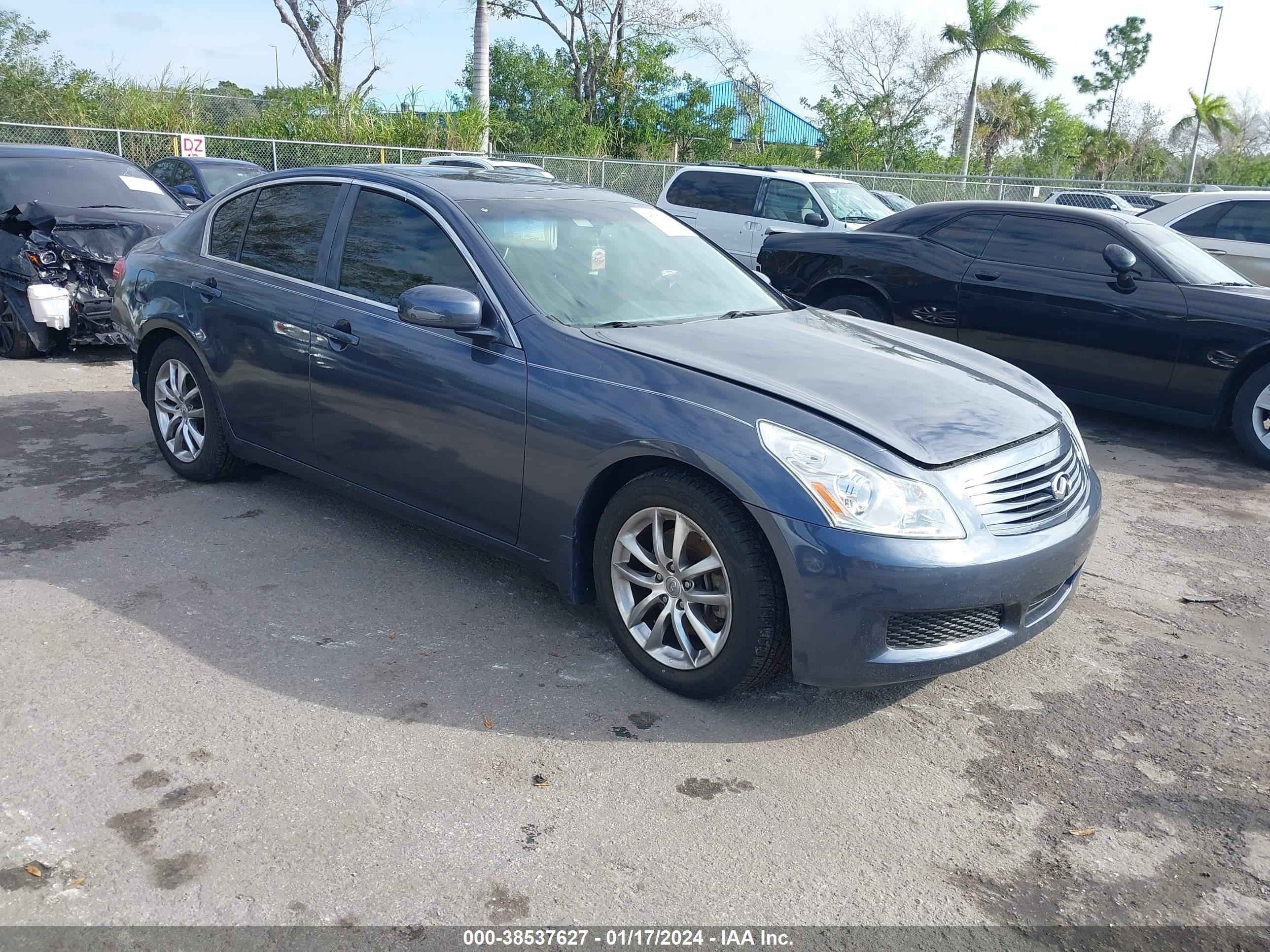 INFINITI G 2008 jnkbv61e88m221310