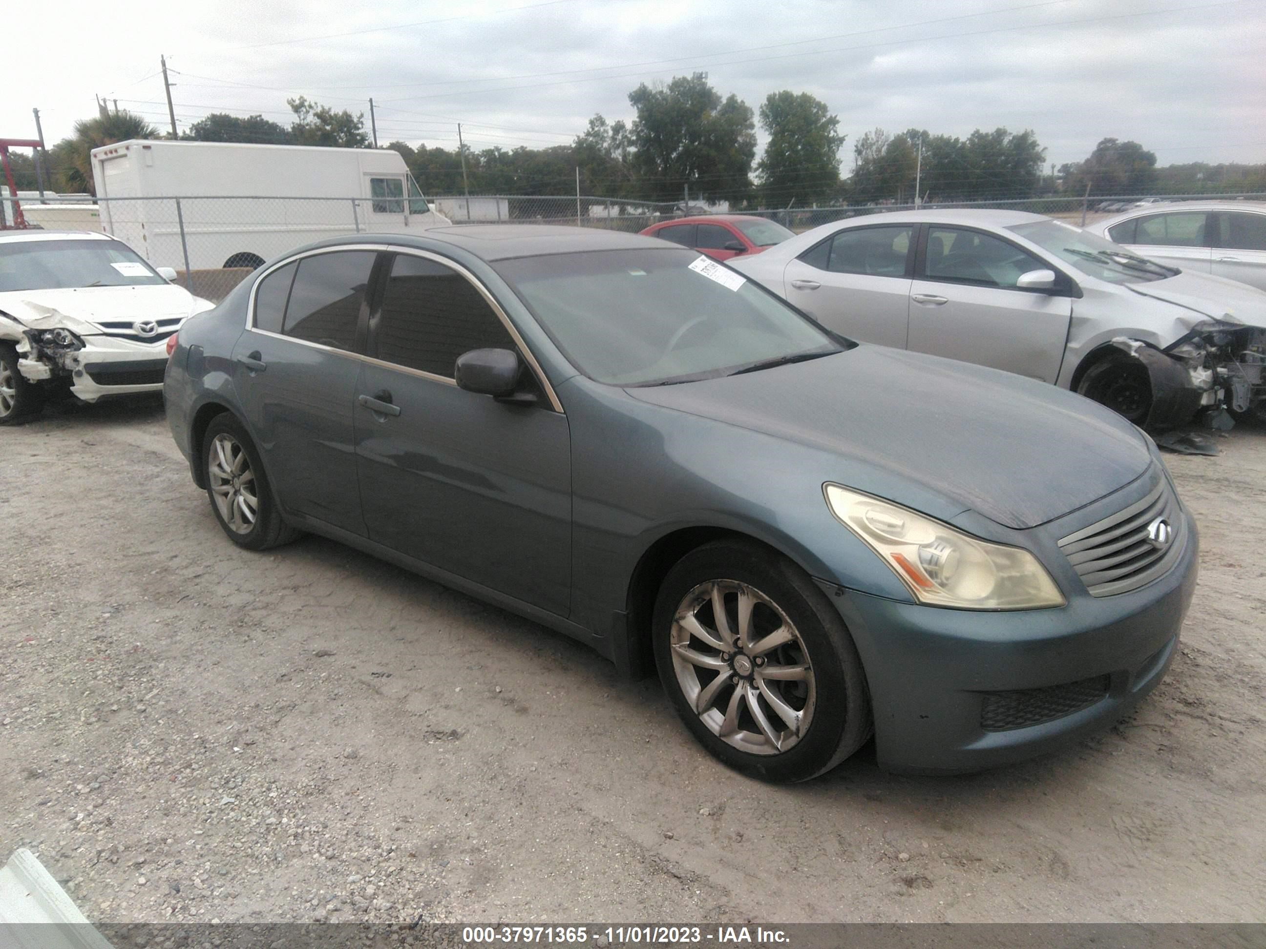 INFINITI G 2007 jnkbv61e97m712337