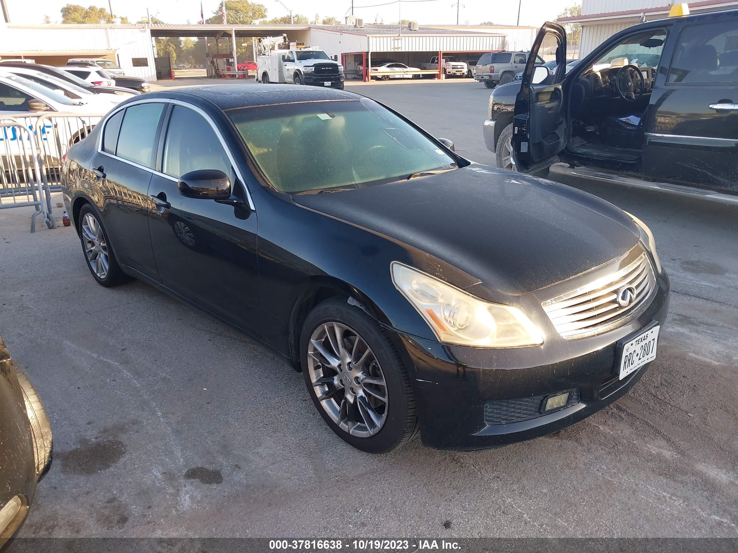 INFINITI G 2008 jnkbv61e98m202779