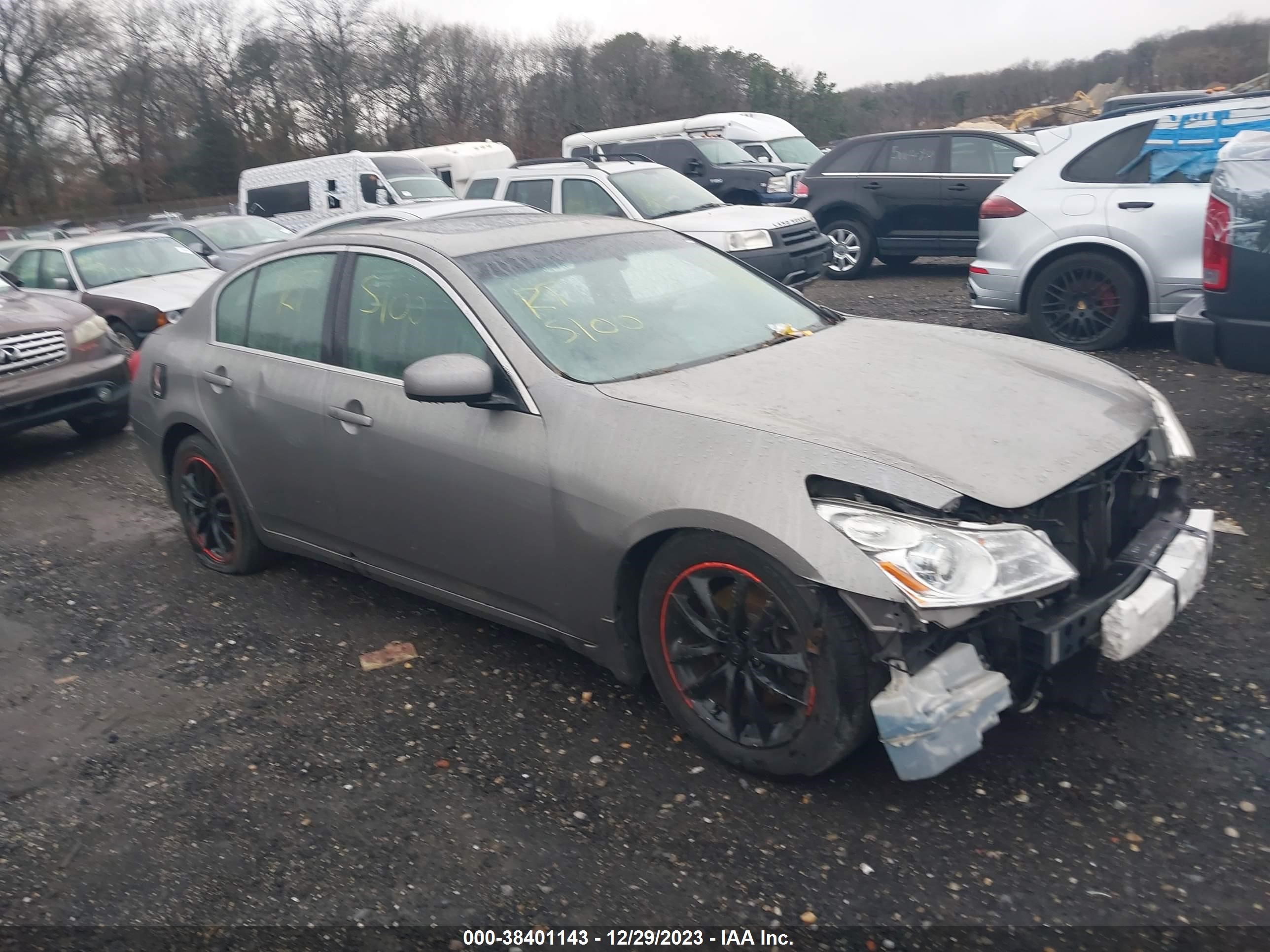 INFINITI G 2008 jnkbv61e98m203303