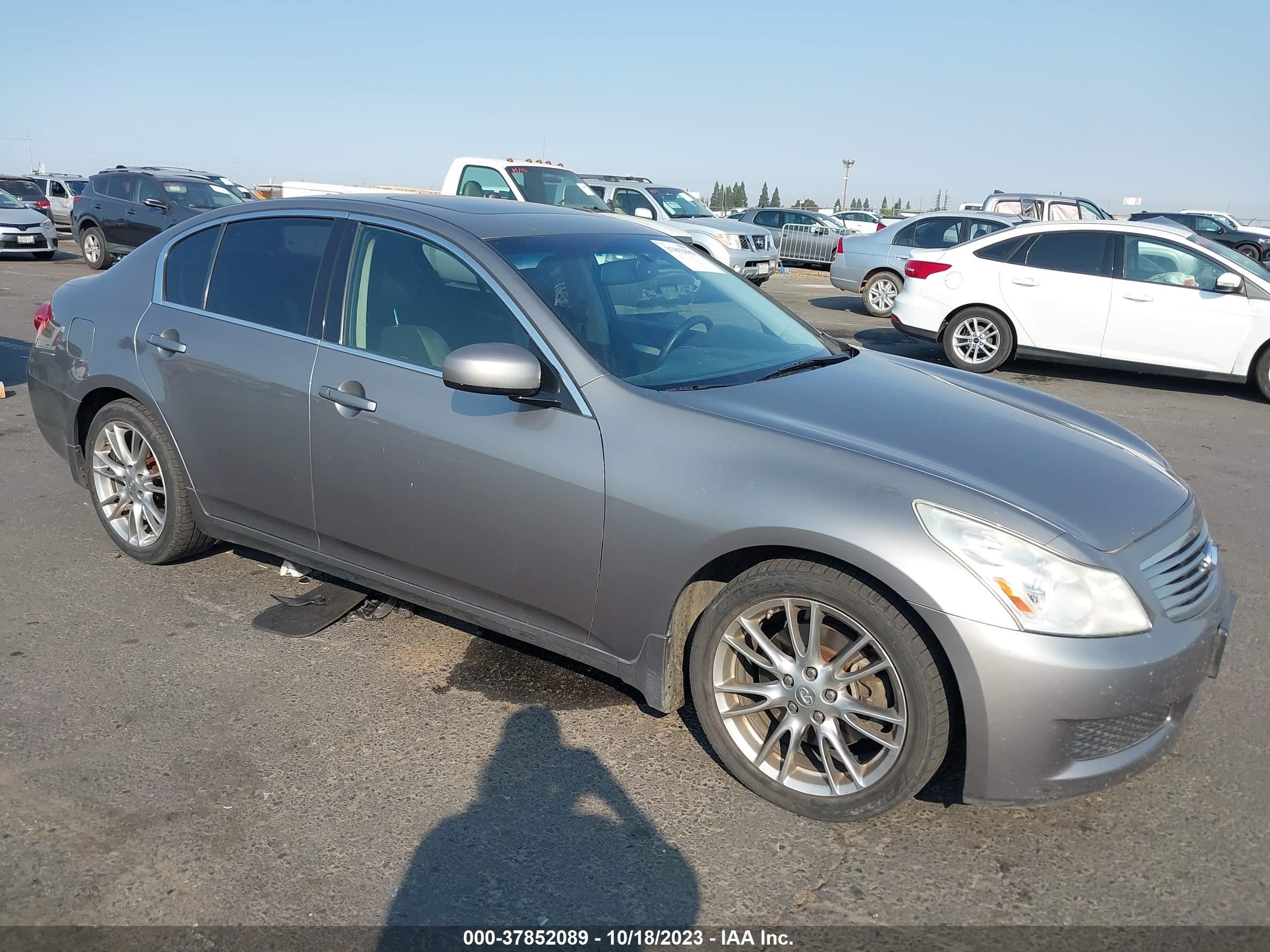 INFINITI G 2008 jnkbv61e98m203334