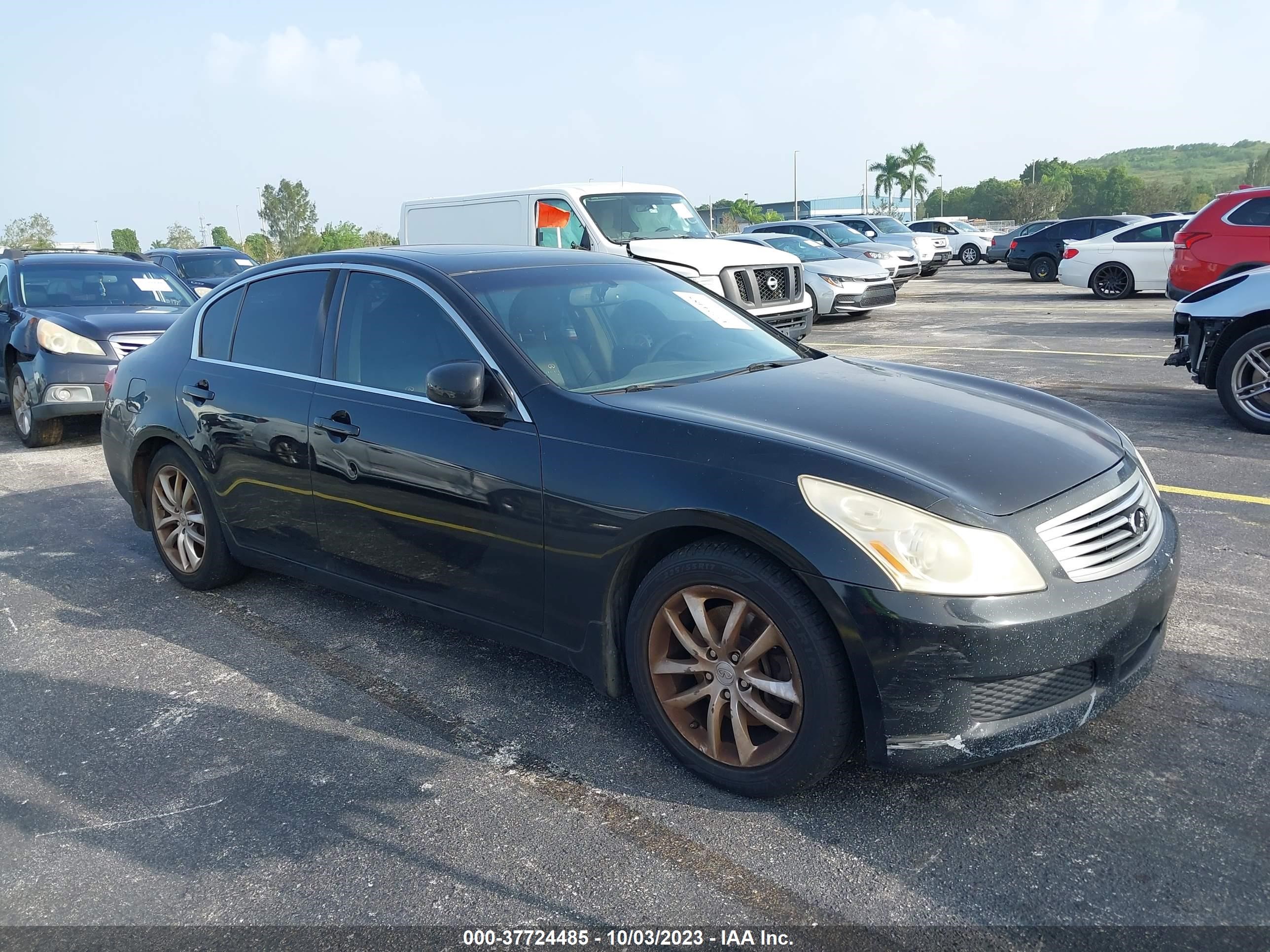 INFINITI G 2008 jnkbv61e98m208310