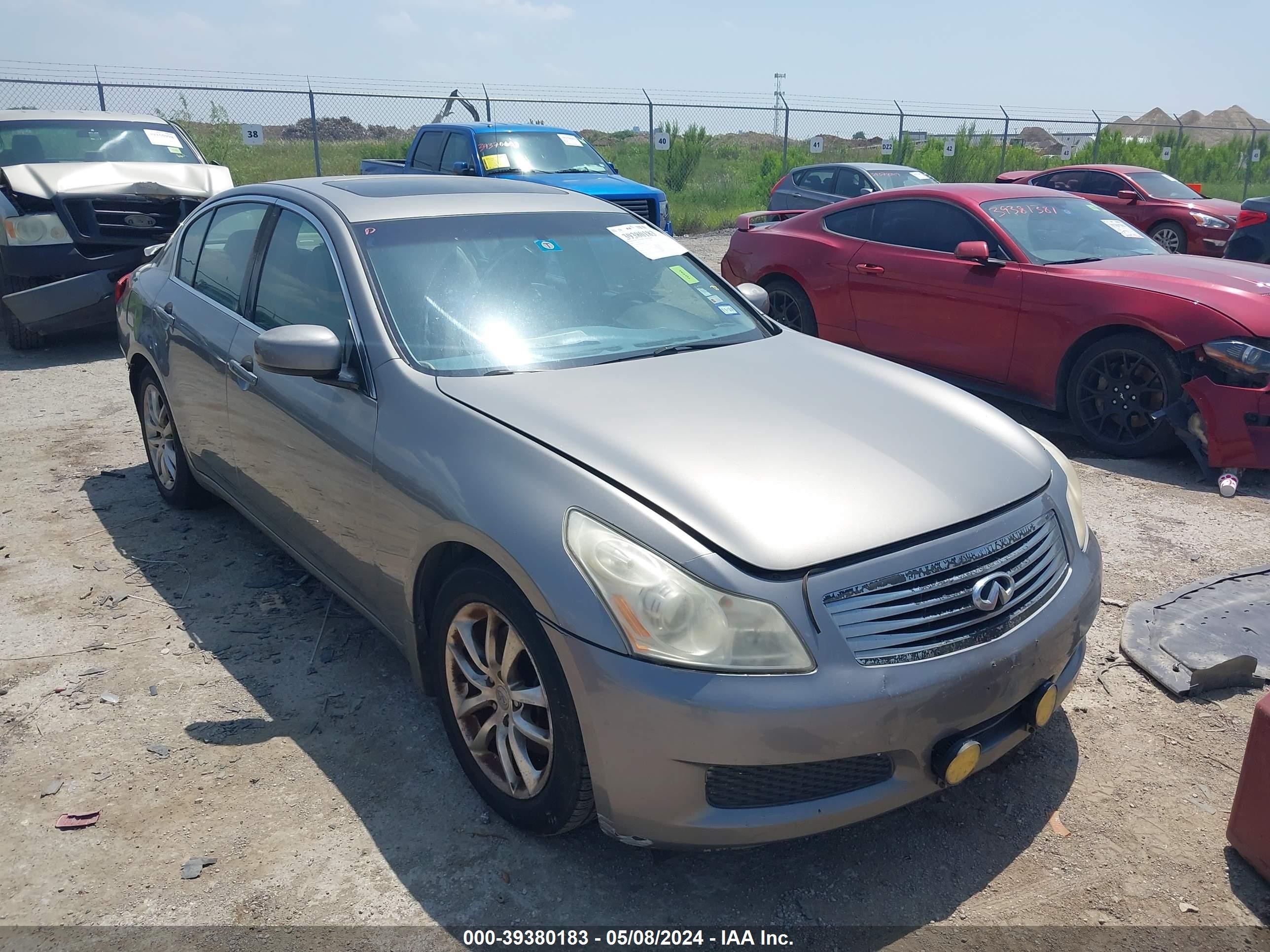 INFINITI G 2008 jnkbv61e98m217699