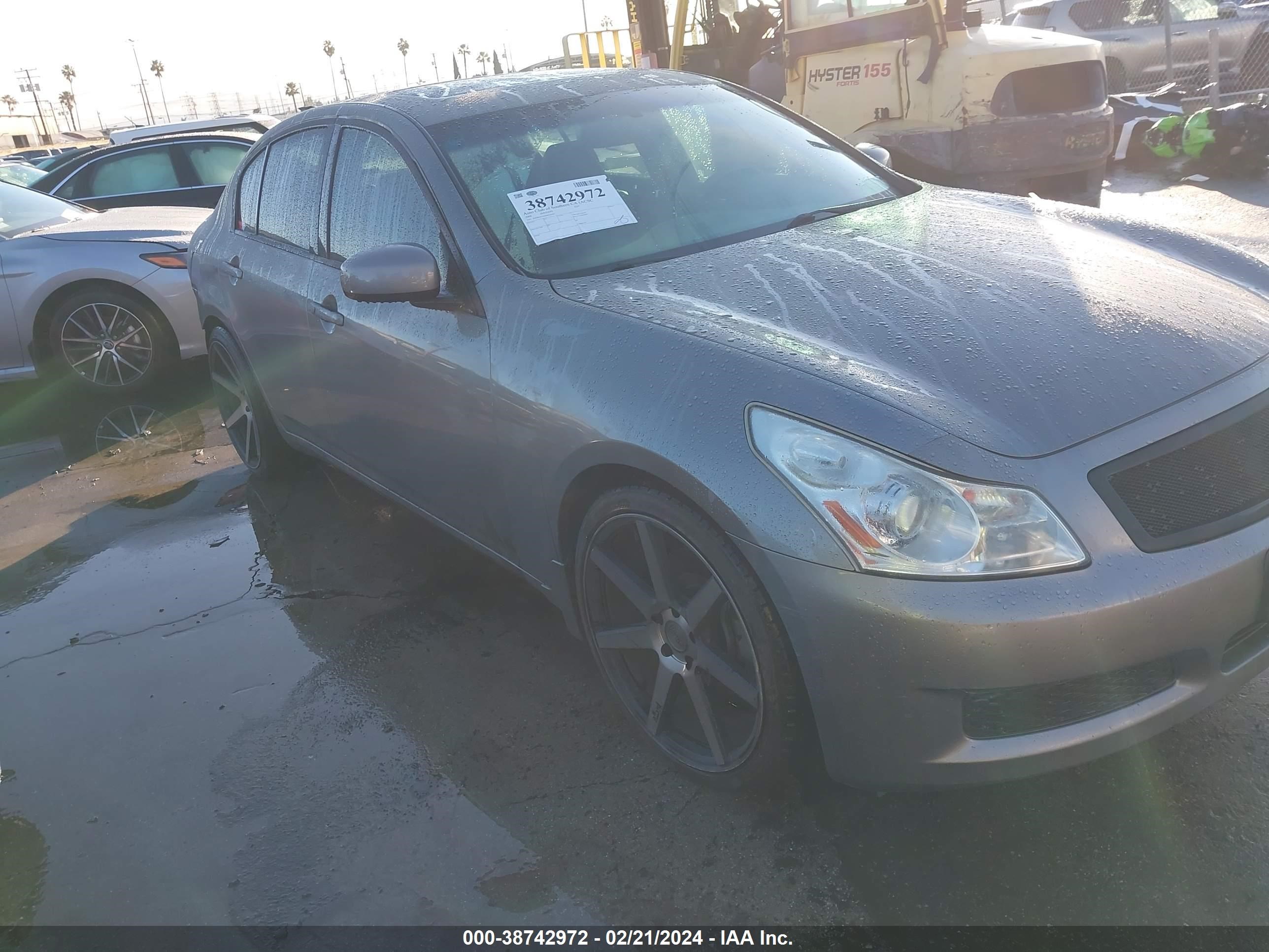 INFINITI G 2008 jnkbv61e98m224281