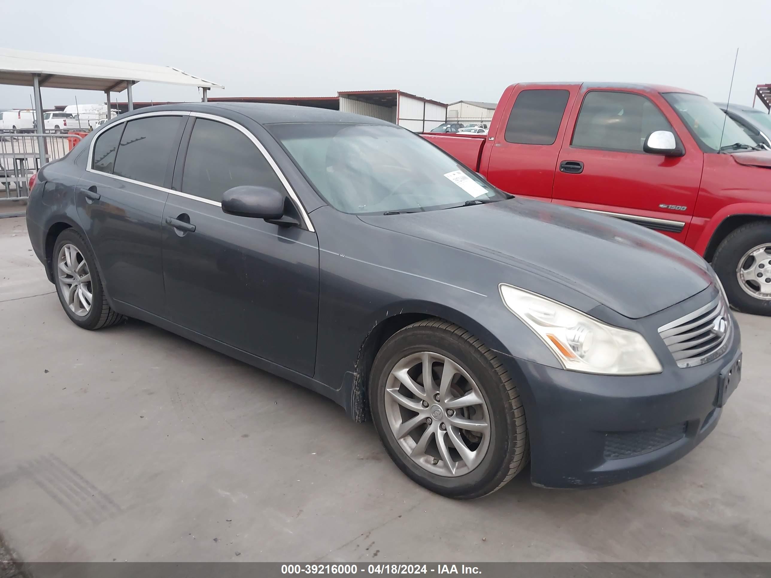 INFINITI G 2008 jnkbv61e98m225561