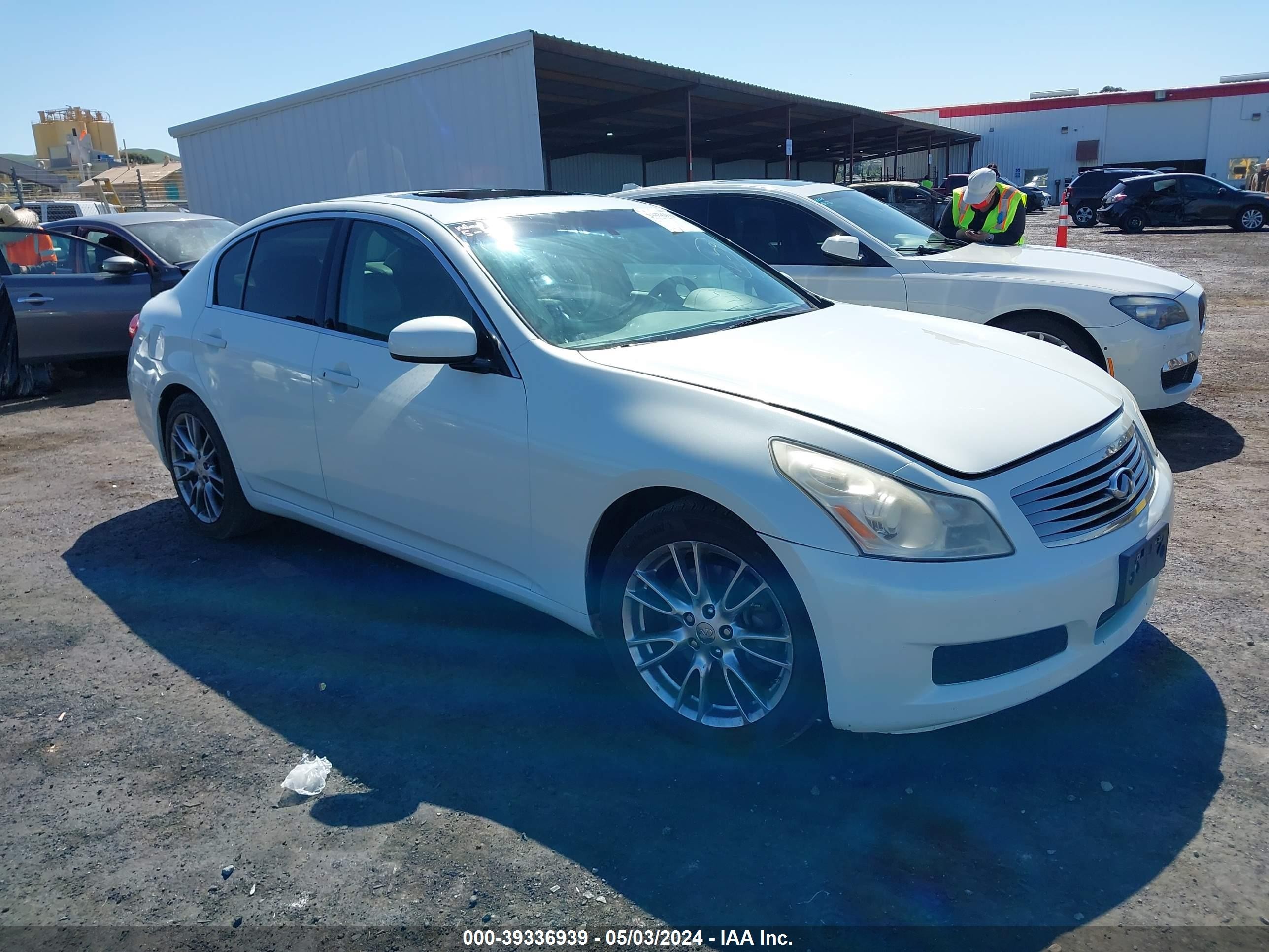 INFINITI G 2007 jnkbv61ex7m704666