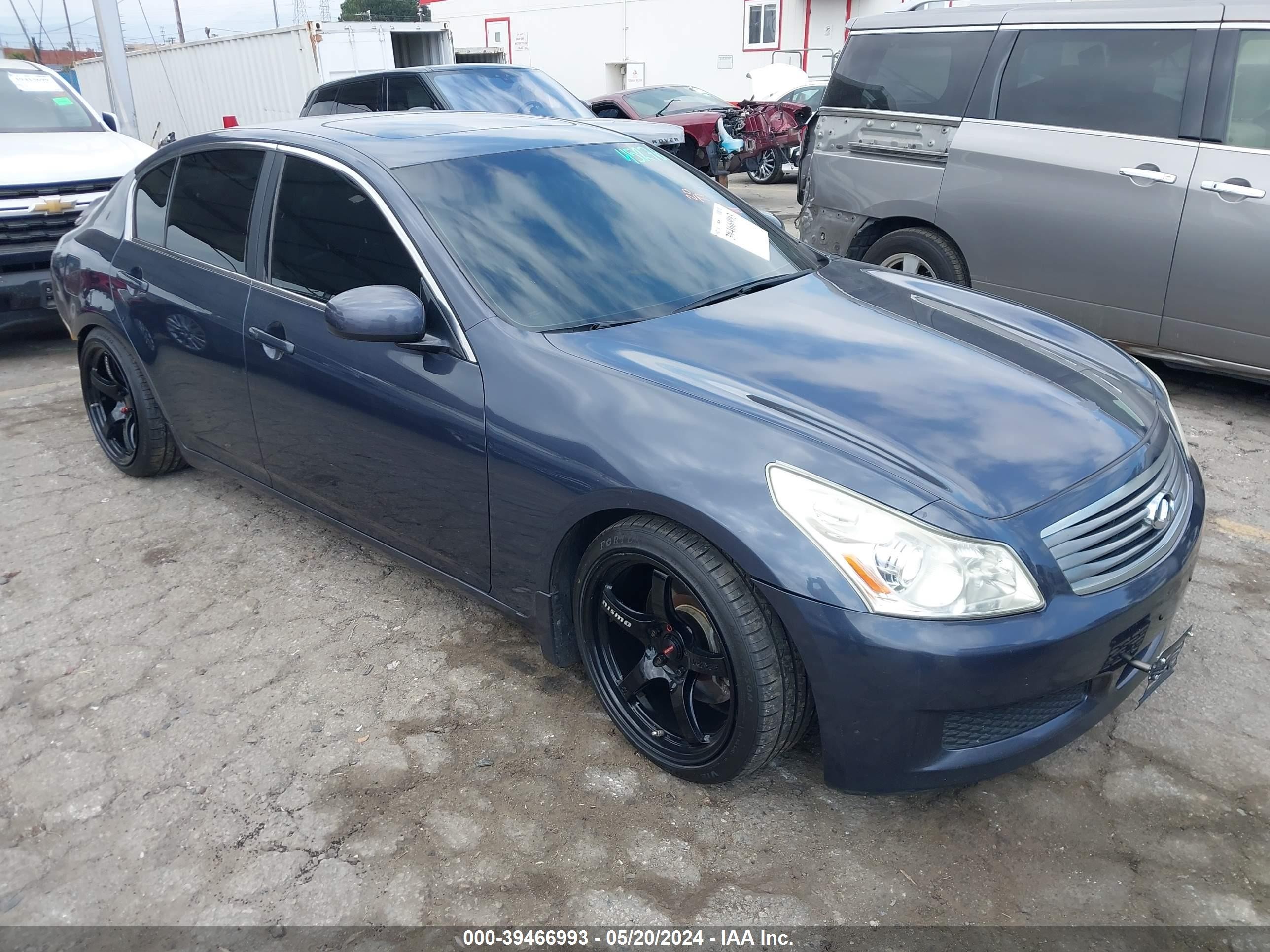 INFINITI G 2007 jnkbv61ex7m708958