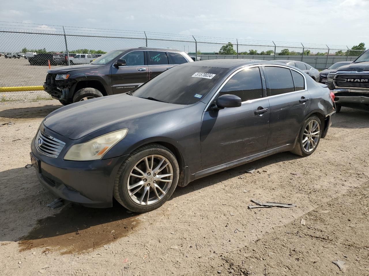 INFINITI G 2007 jnkbv61ex7m724092