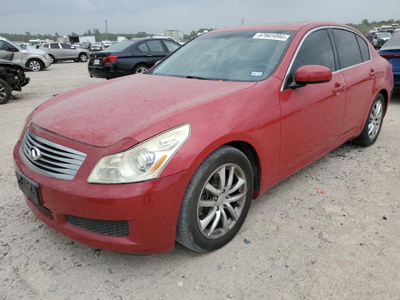 INFINITI G 2008 jnkbv61ex8m202483